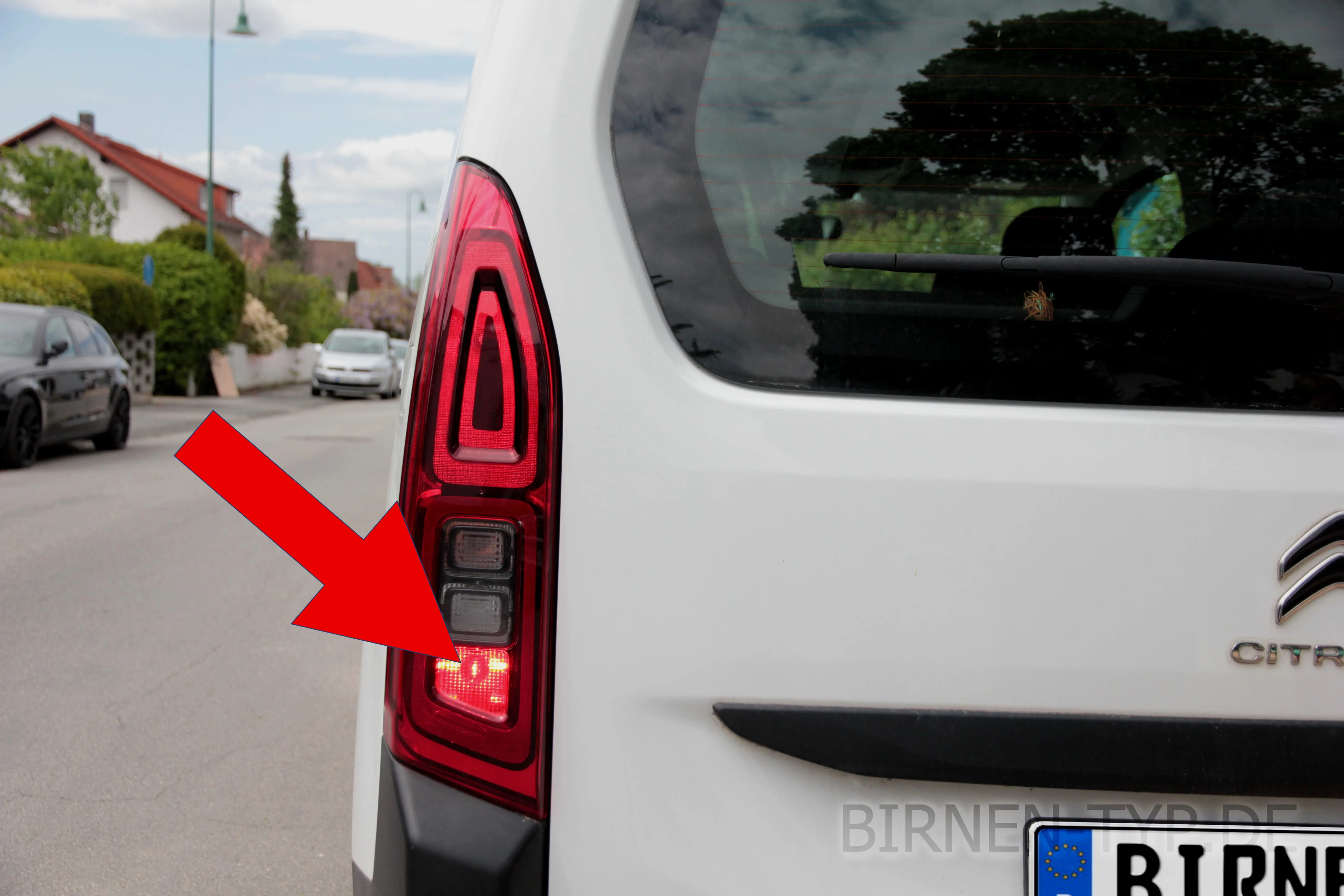 Nebelschlussleuchte des Citroën Berlingo 3. Gen. (Typ: K9/ER/EC, 2018-heute))