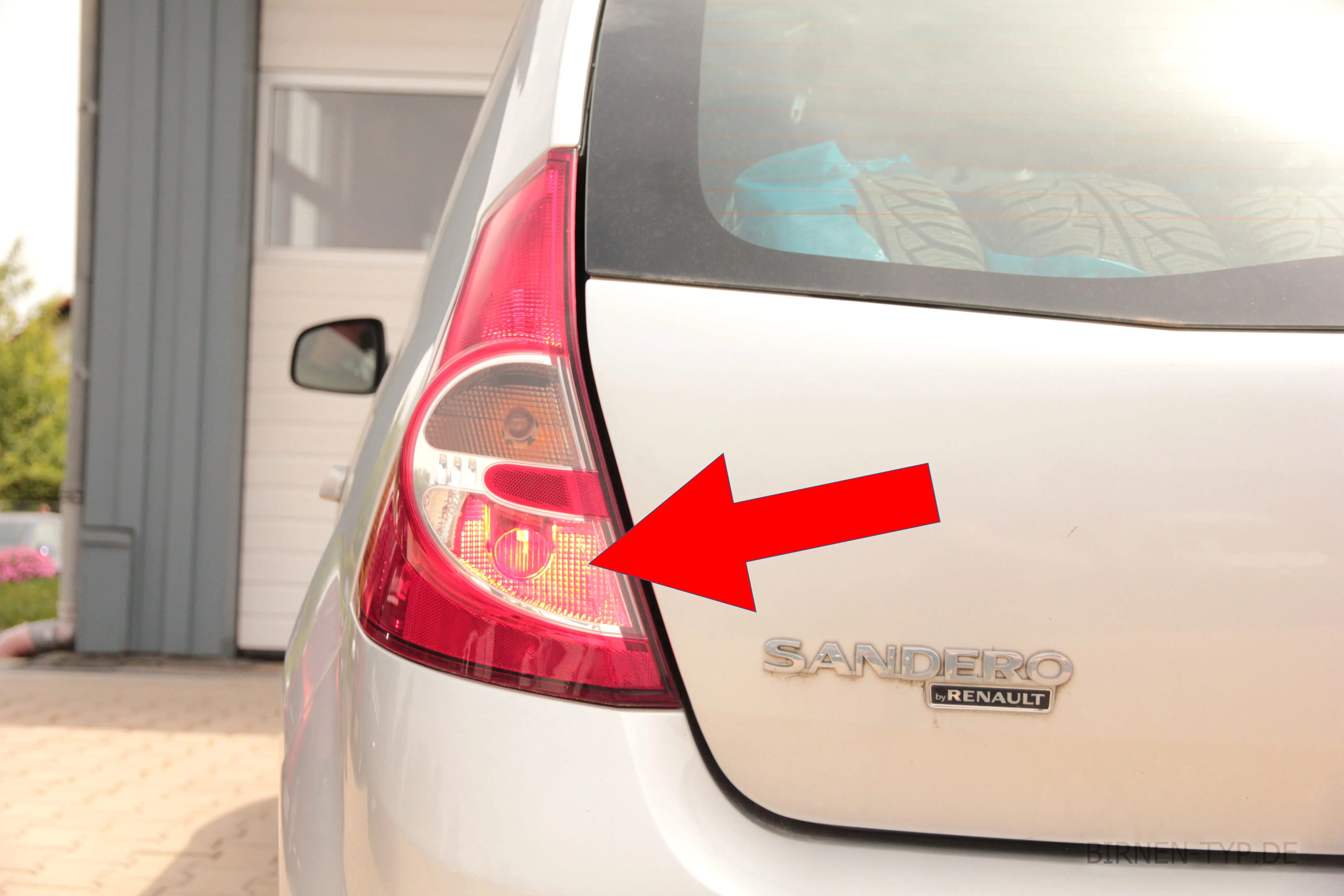 Nebelschlussleuchte des Dacia Sandero 1. Gen