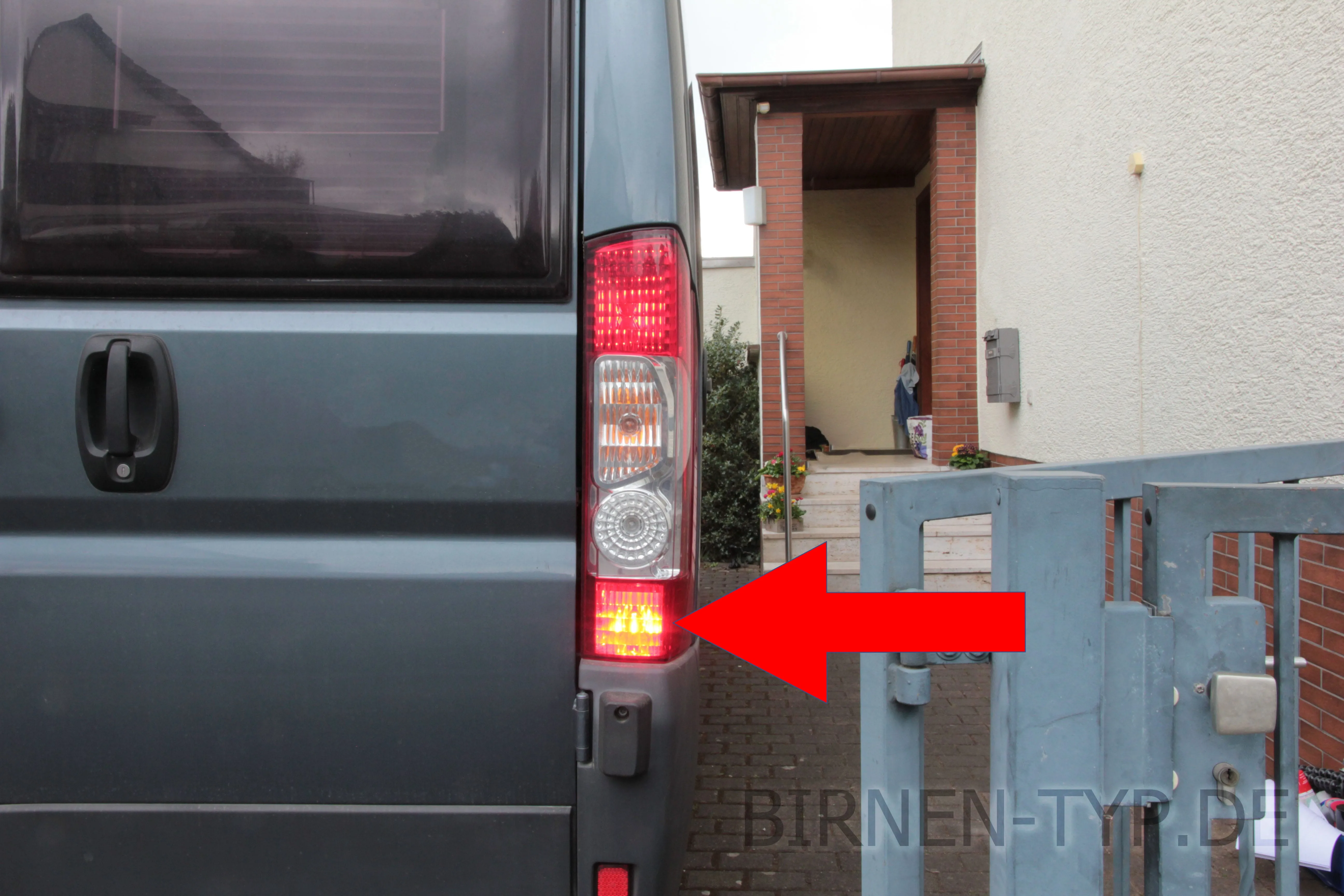 Nebelschlussleuchte des Fiat Ducato 3. Gen