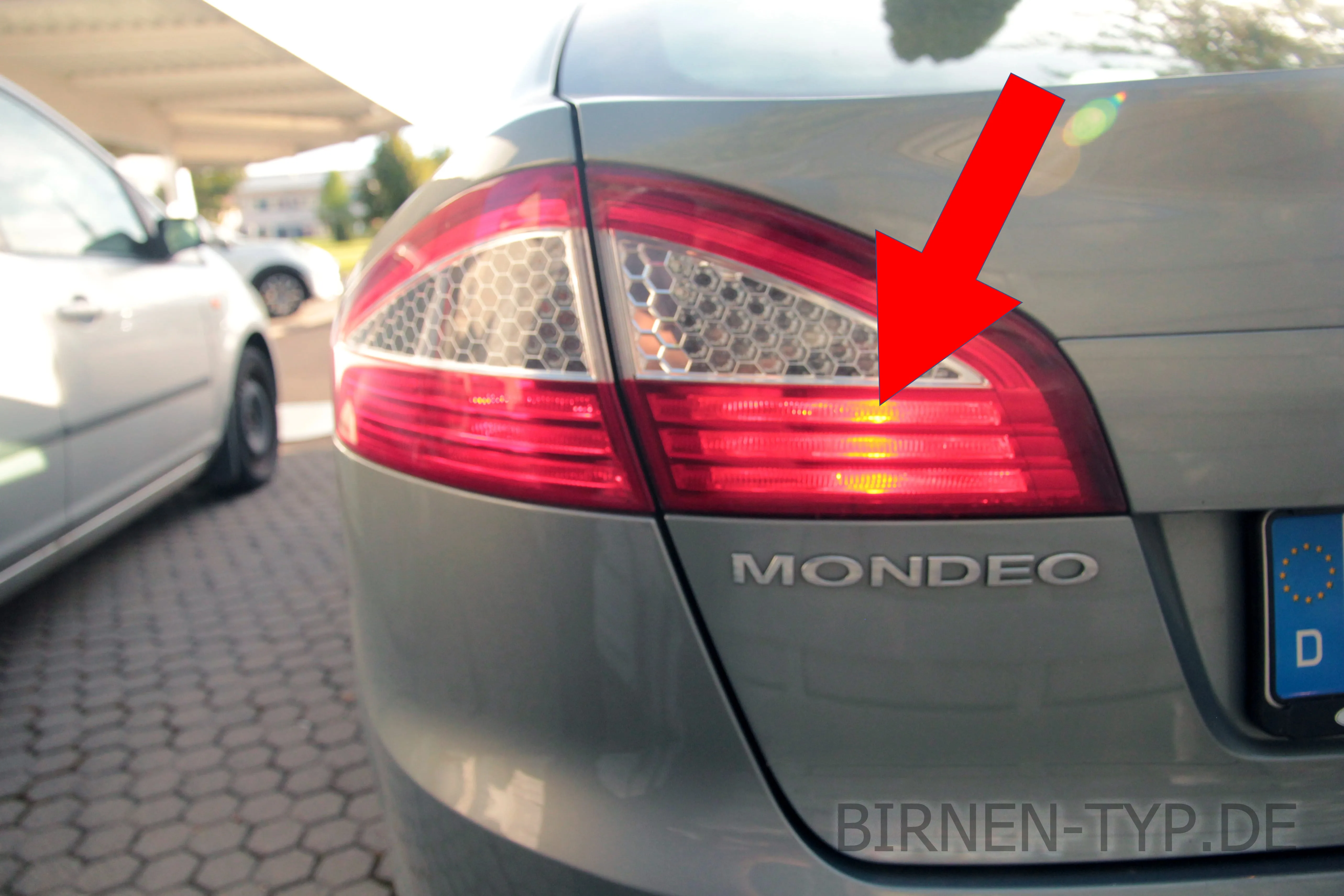 Nebelschlussleuchte des Ford Mondeo 4