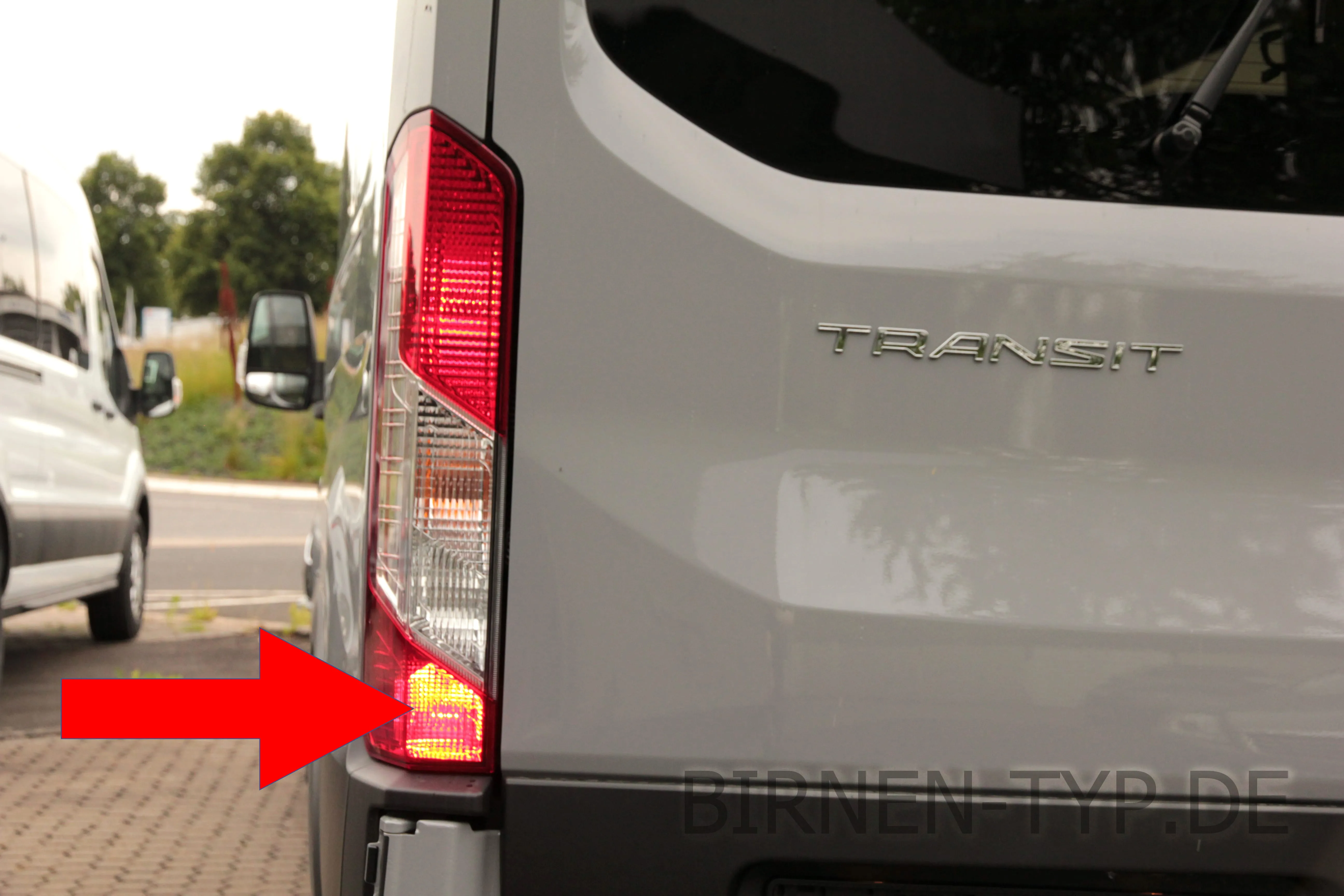 Nebelschlussleuchte des Ford Transit 7