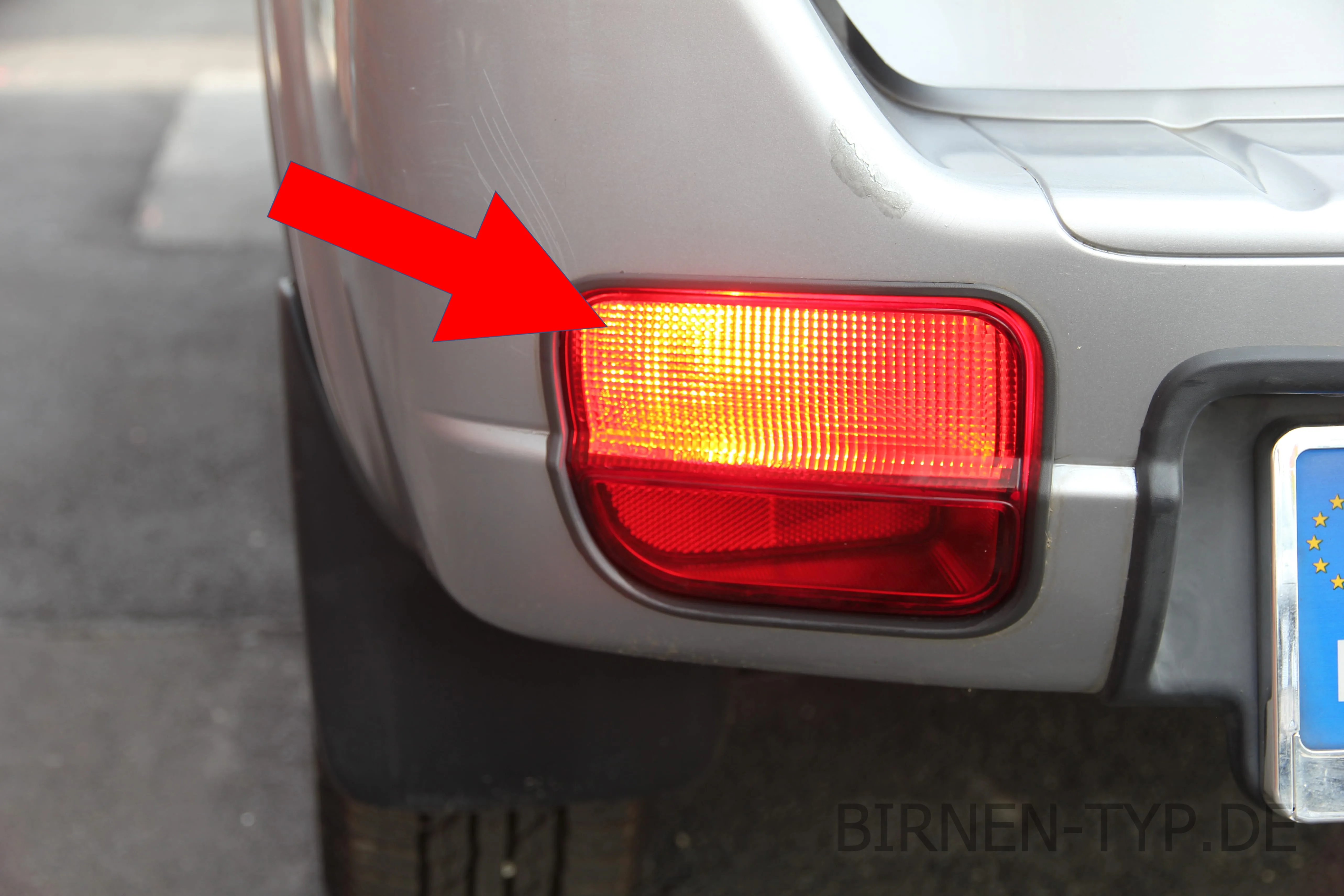 Nebelschlussleuchte des Honda CR-V