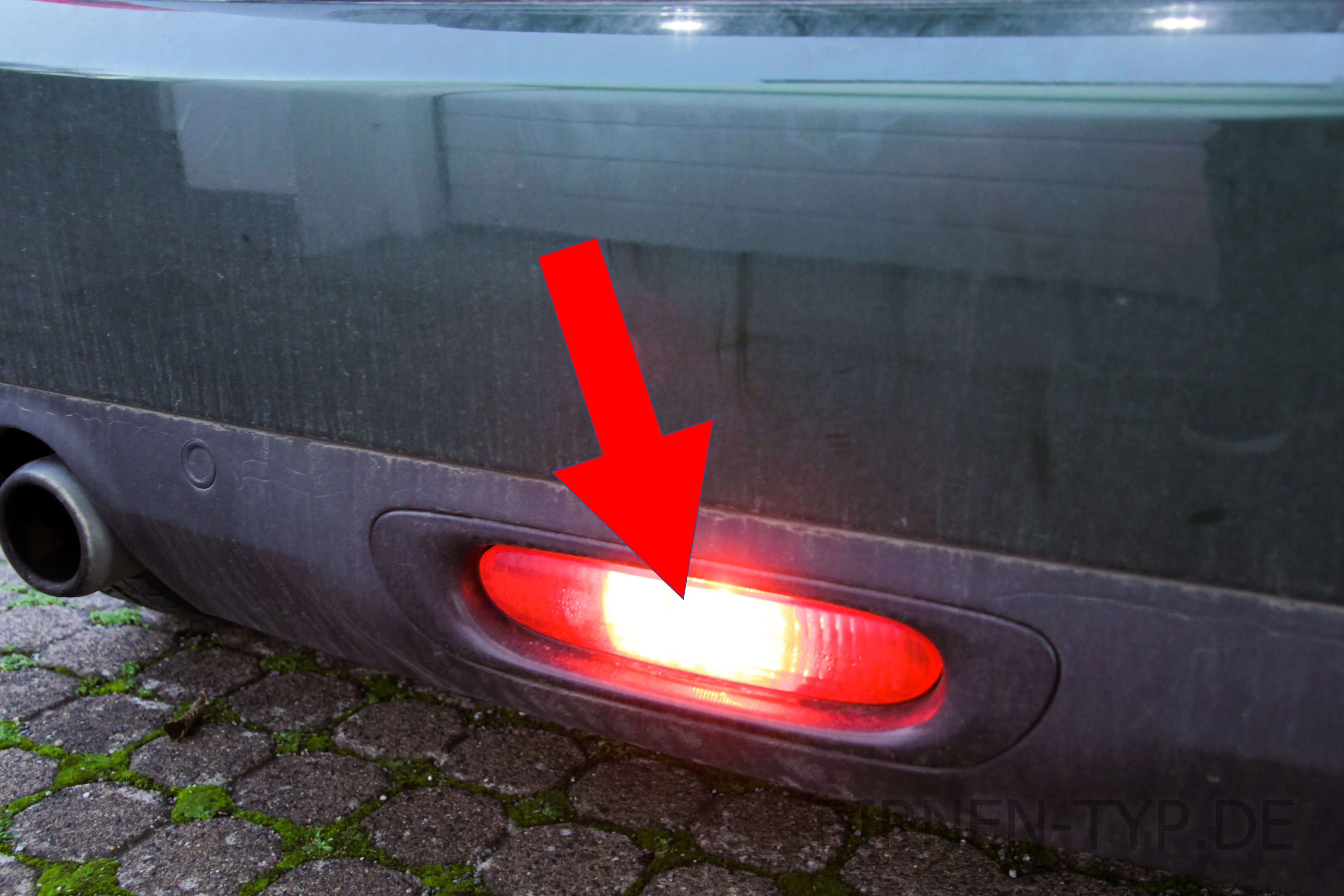 Nebelschlussleuchte am MINI