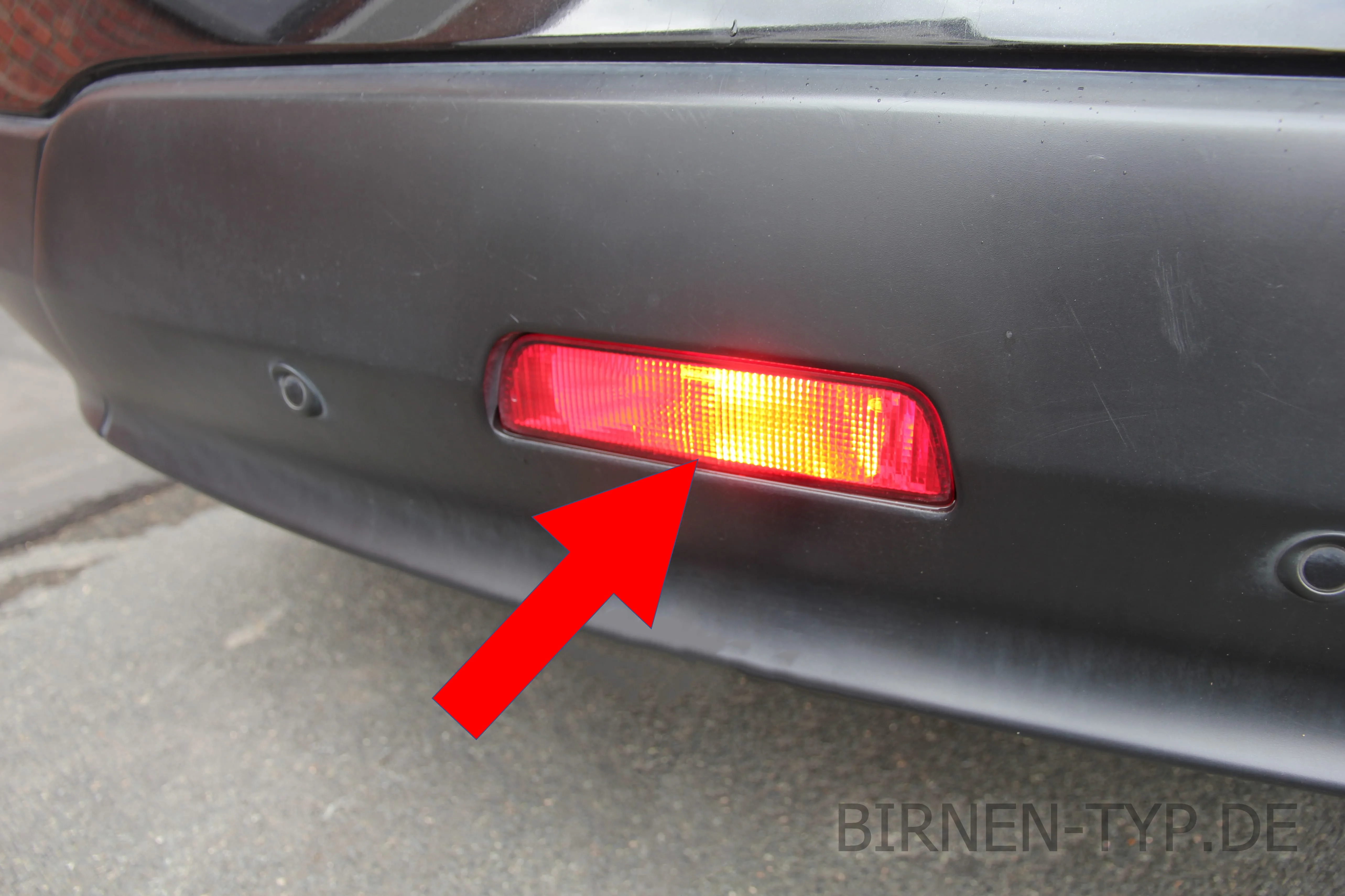 Nebelschlussleuchte des Nissan Qashqai (+2)
