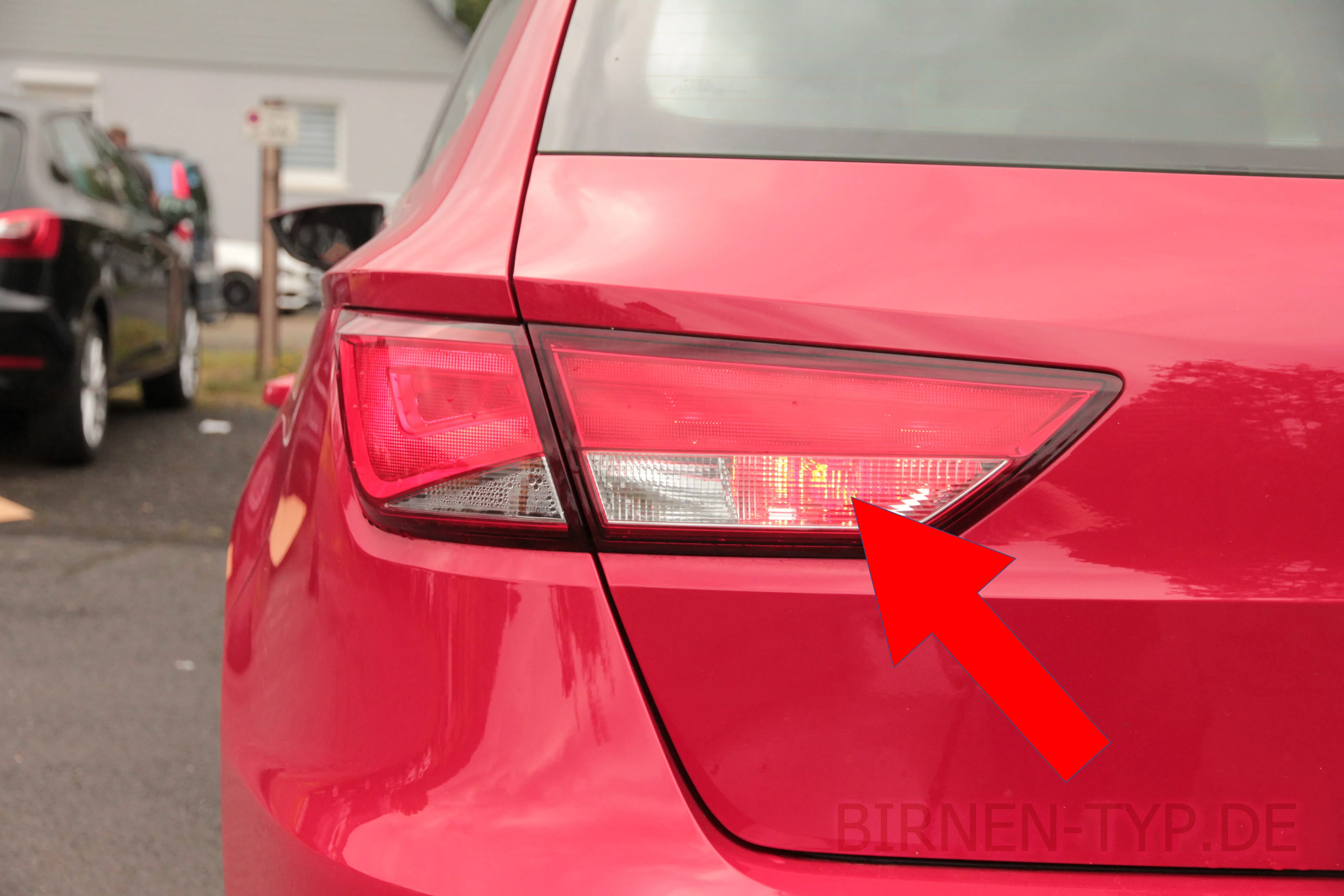 Nebelschlussleuchte des Seat Leon