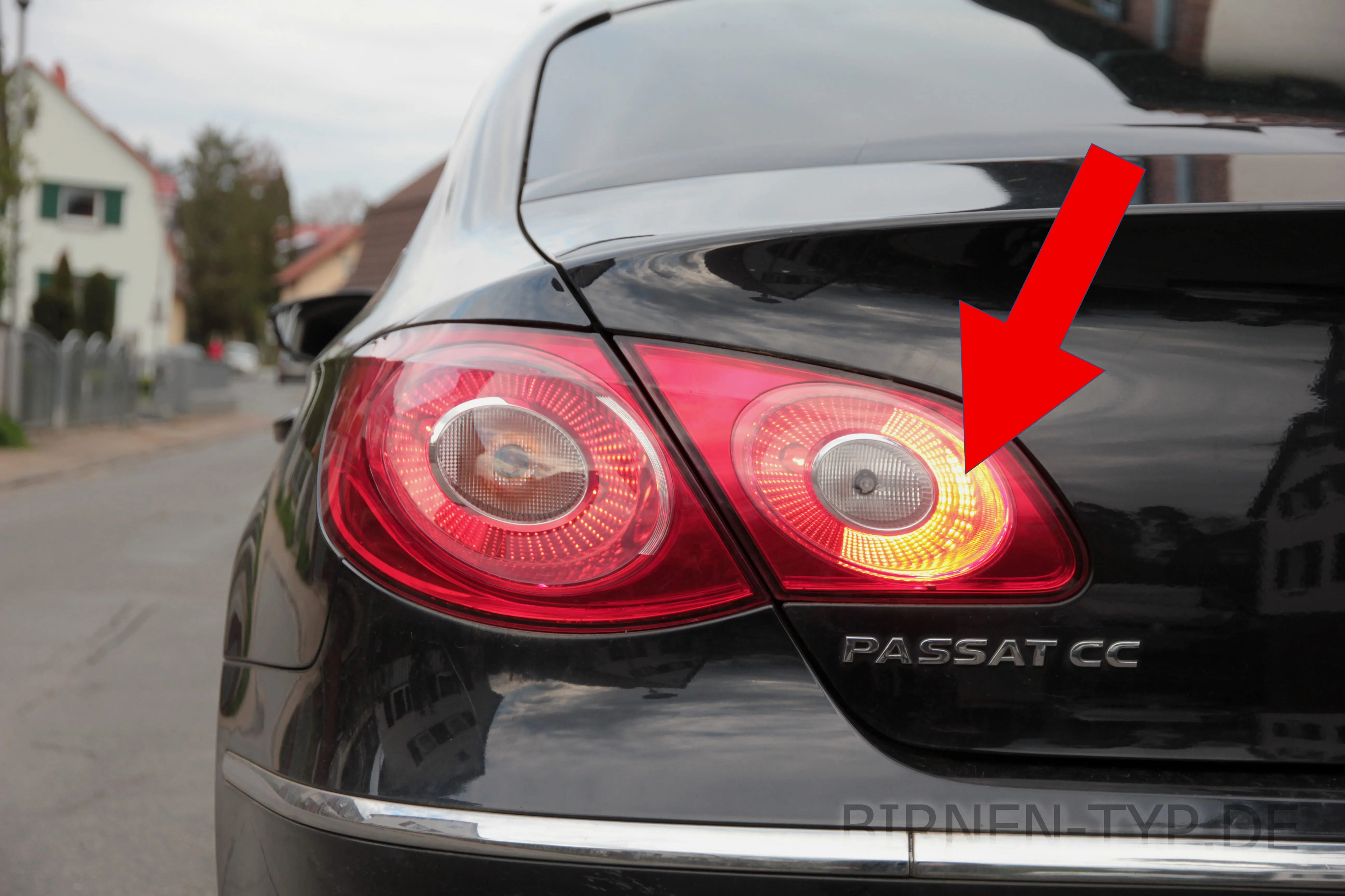 Nebelschlussleuchte des VW Passat CC