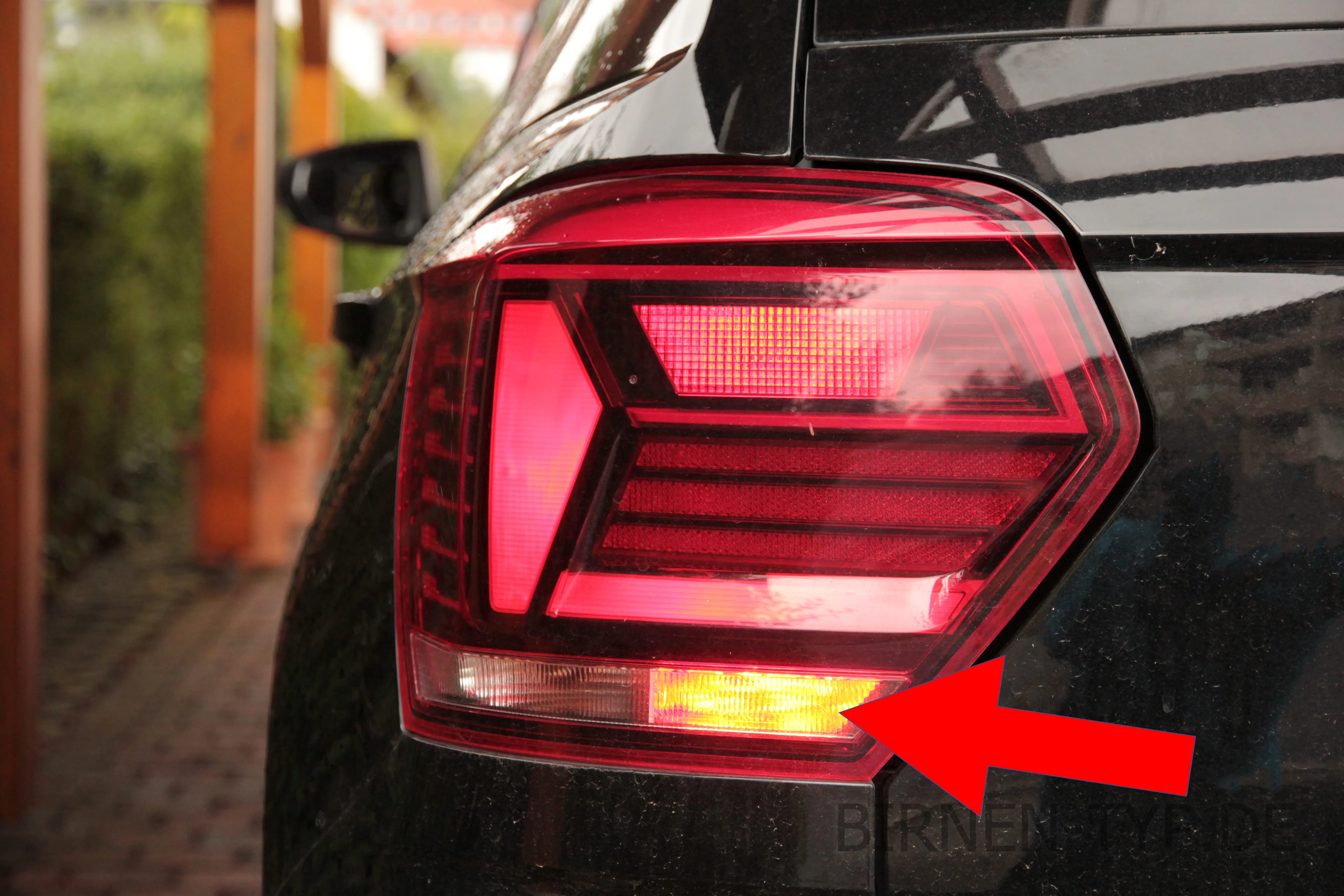 Nebelschlussleuchte des VW Polo VI