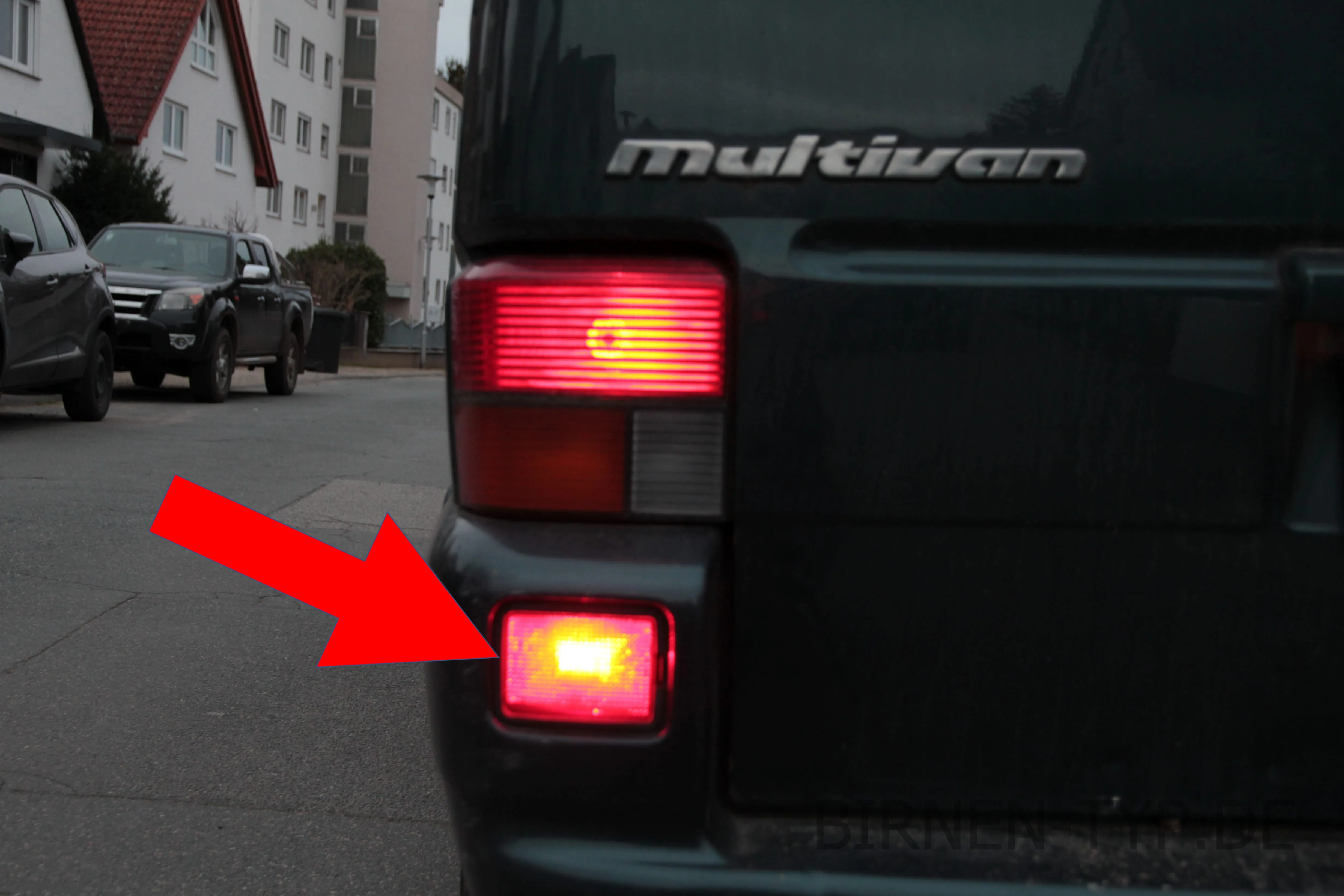 Nebelschlussleuchte des VW T4