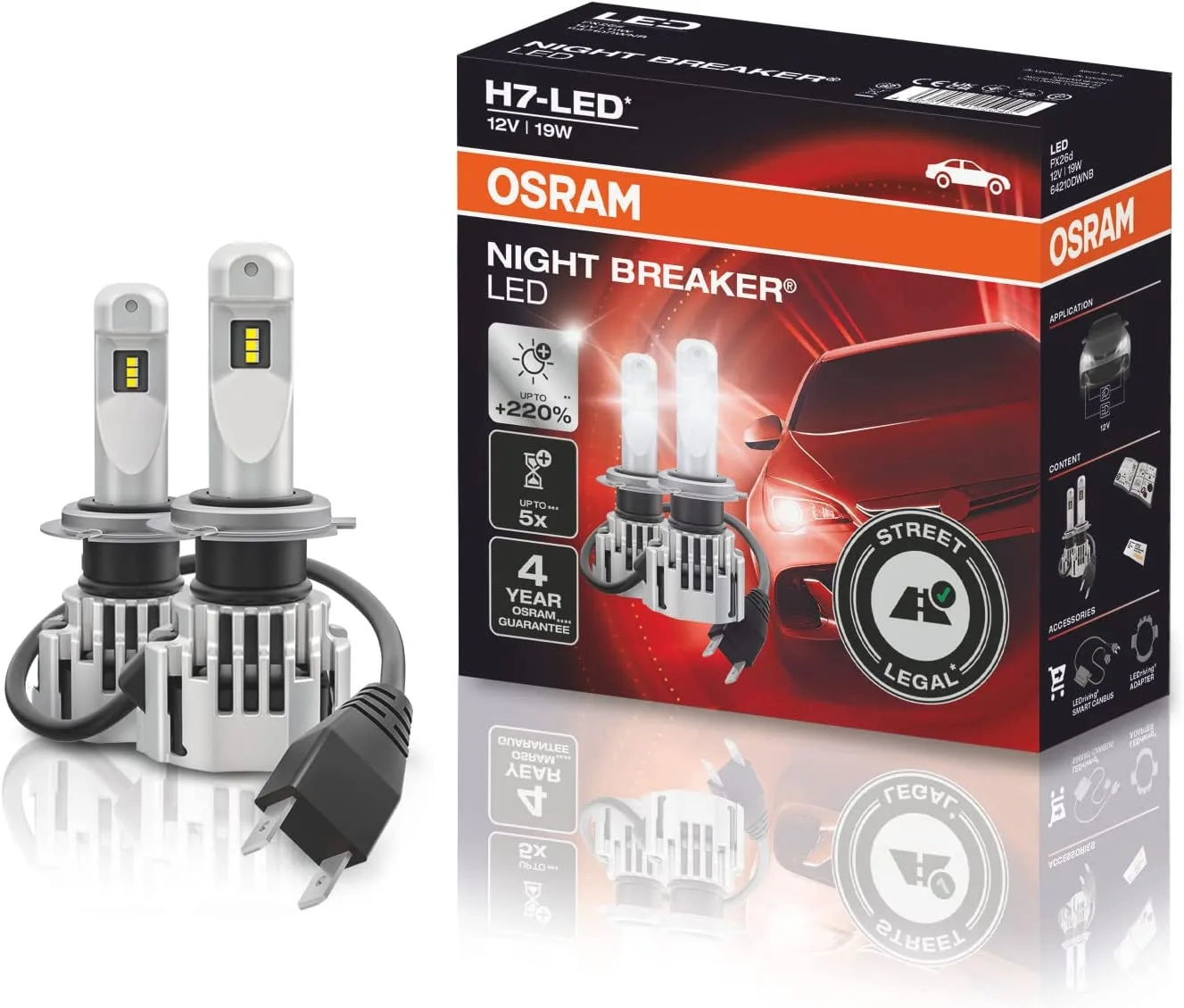 Osram Night Breaker H7 LEDs für Dein Auto, Motorrad oder Wohnmobil