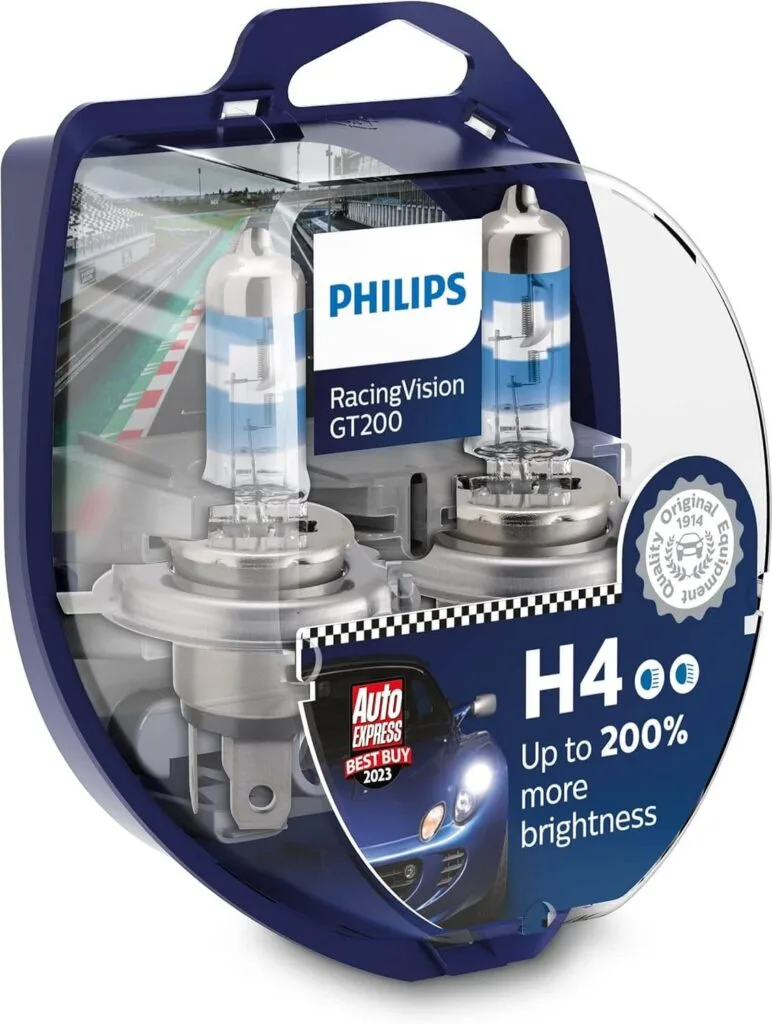 Philips H4 RacingVision H4 Birnen-Set bei Amazon kaufen