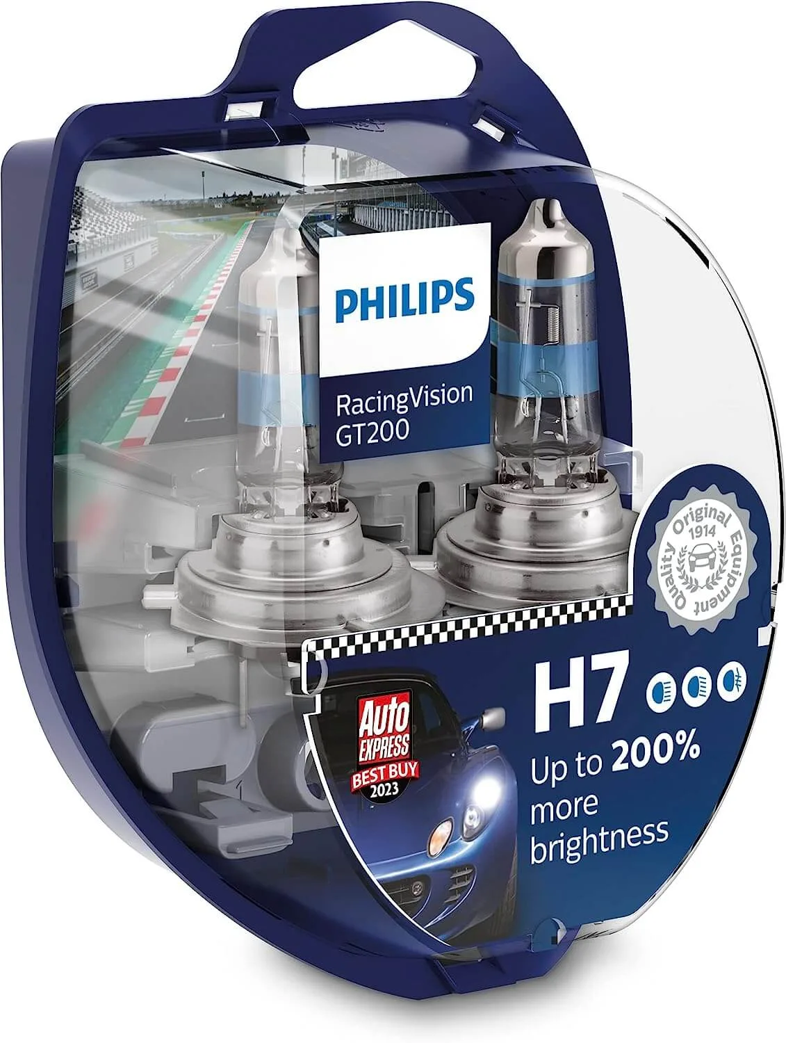 Philips H7 RacingVision Birnen-Set