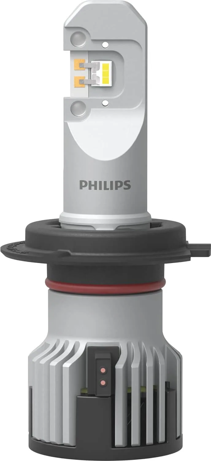 Philips Ultinon Pro6000 Boost H7-LED-Birne mit einem LED-Element auf jeder Seite, 2-fach Stecker und Kühlkörper