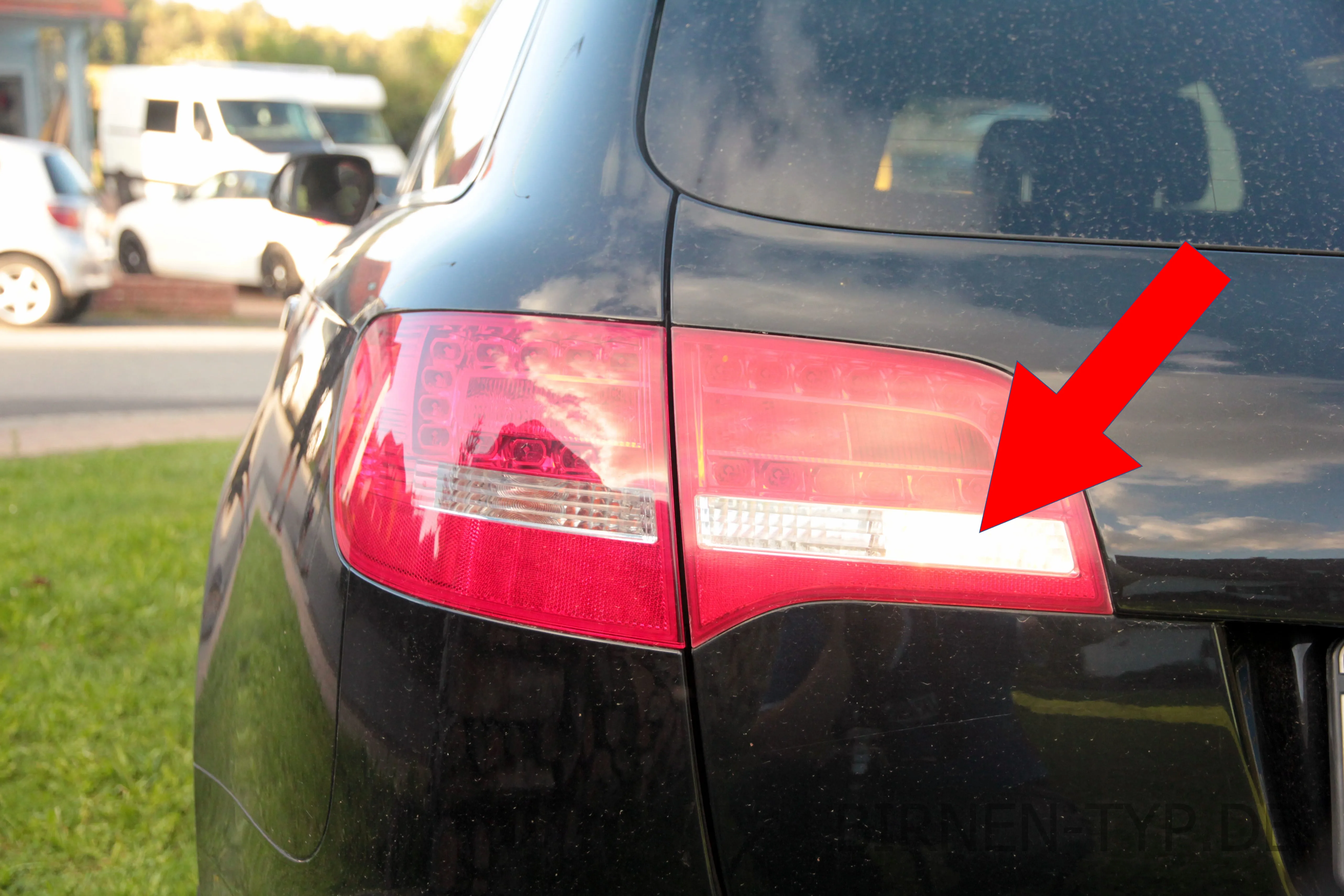 Rückfahrlicht des Audi A6 C6