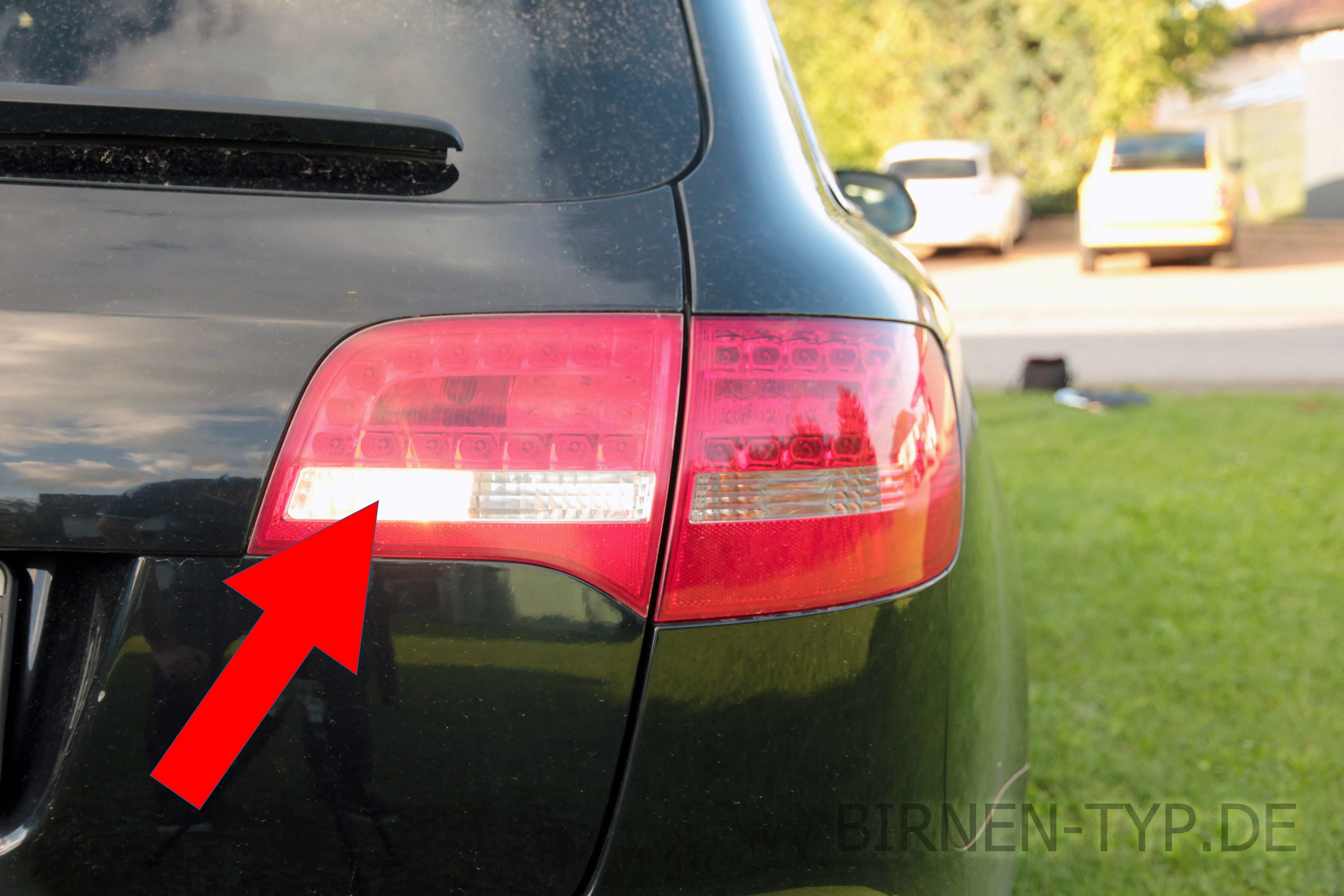 Rückfahrlicht des Audi A6 C6