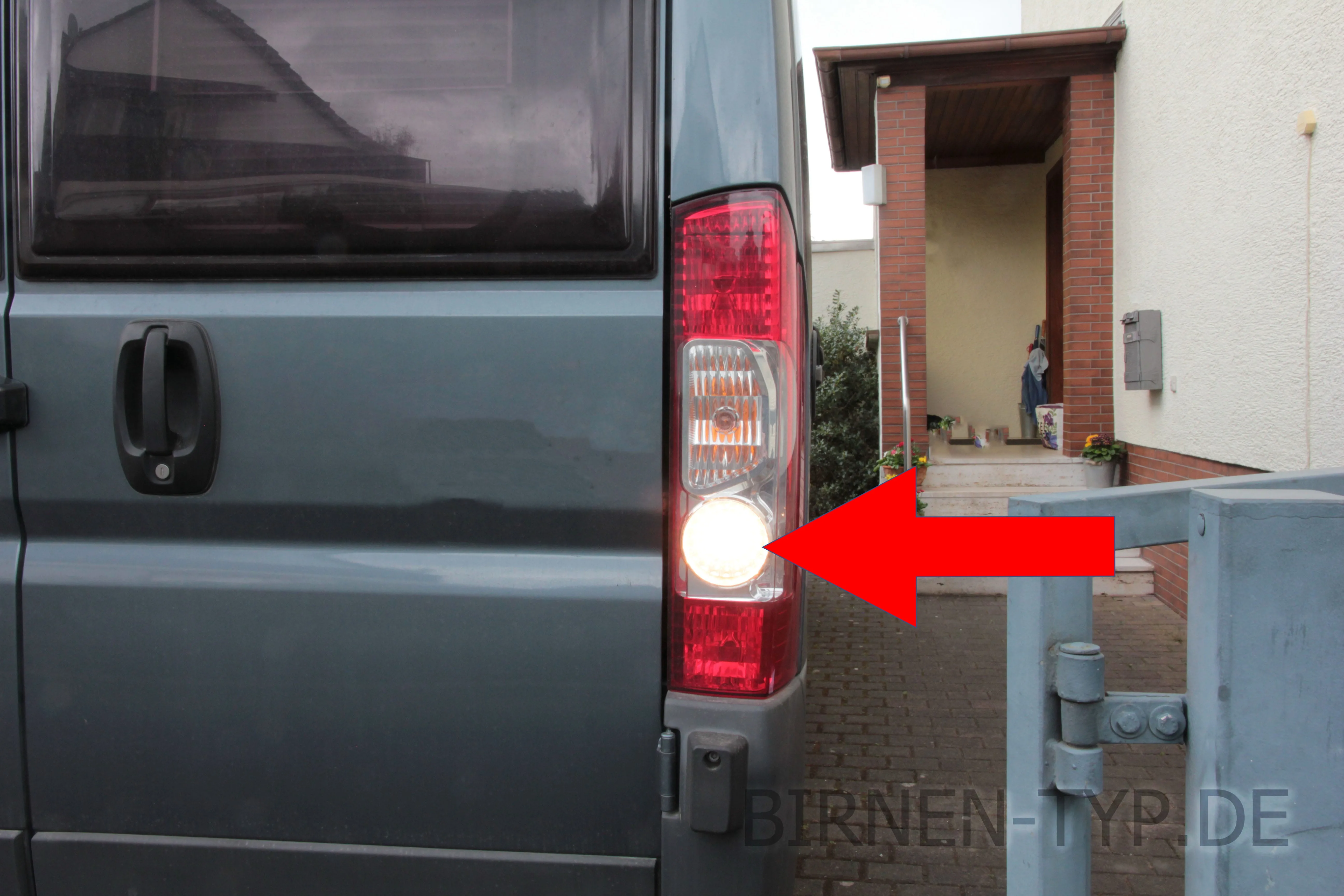 Rückfahrlicht des Fiat Ducato 3. Gen