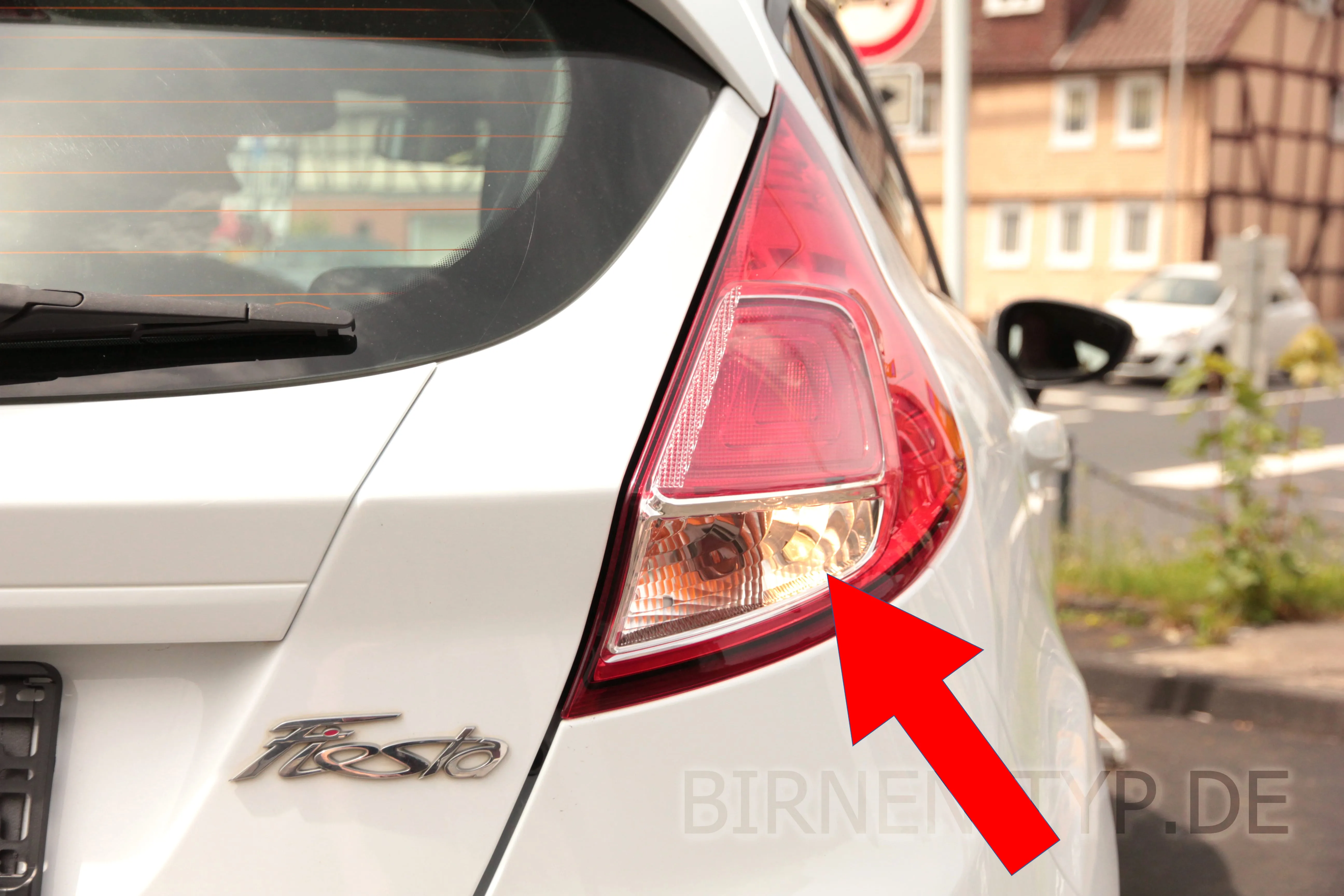 Rückfahrlicht des Ford Fiesta 7. Gen