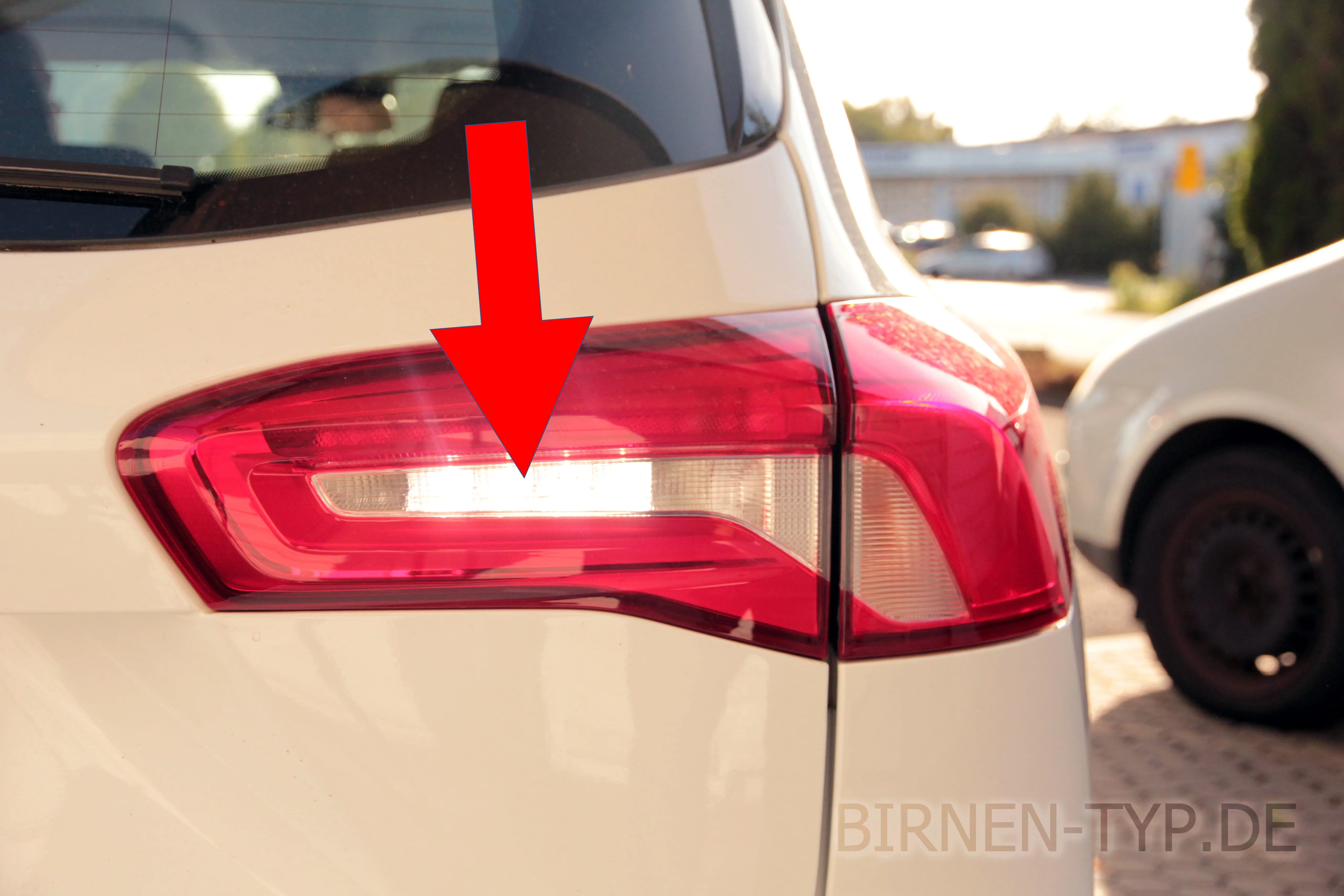 Rückfahrlicht des Ford Focus MK4