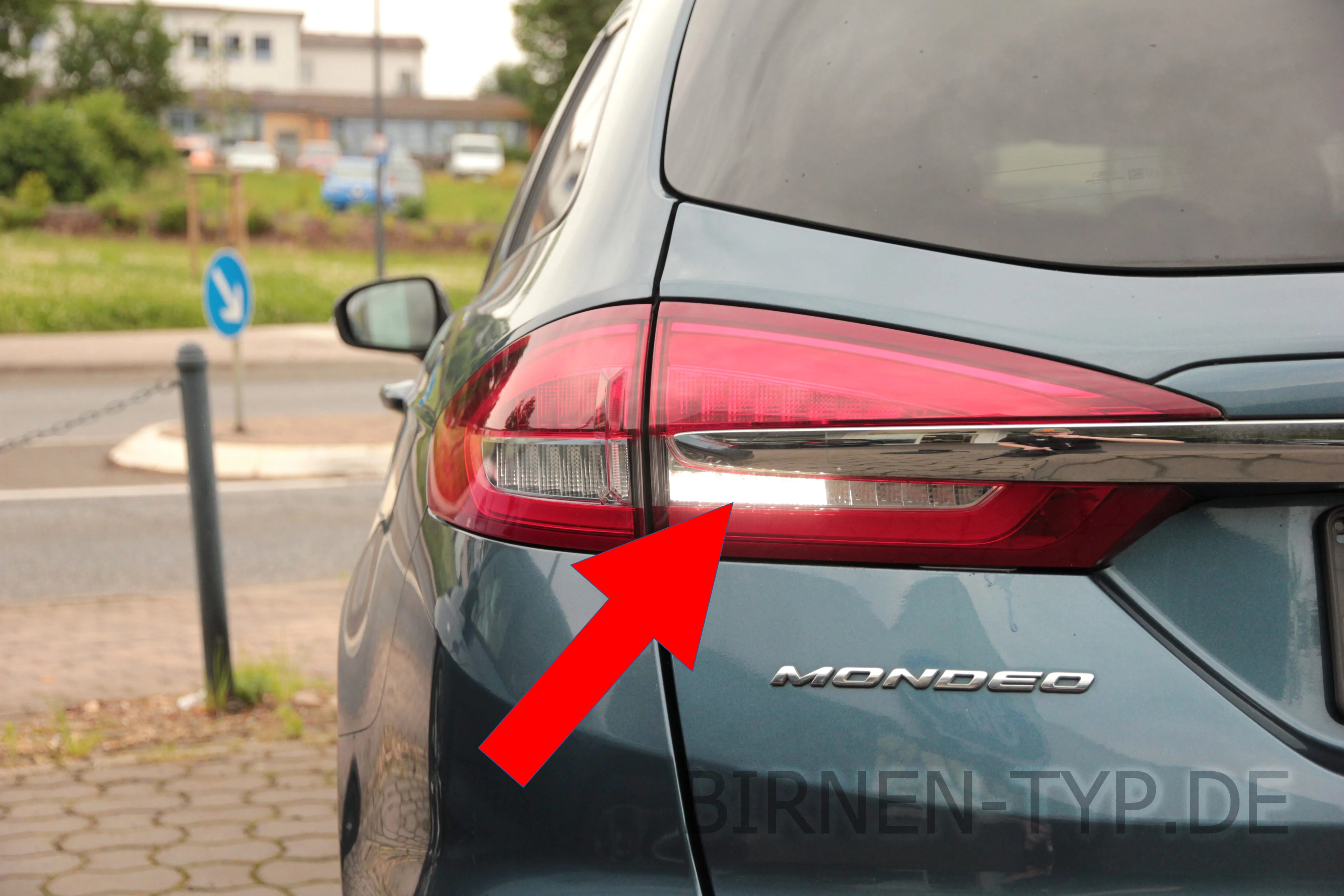 Rückfahrlicht des Ford Mondeo 5. Gen
