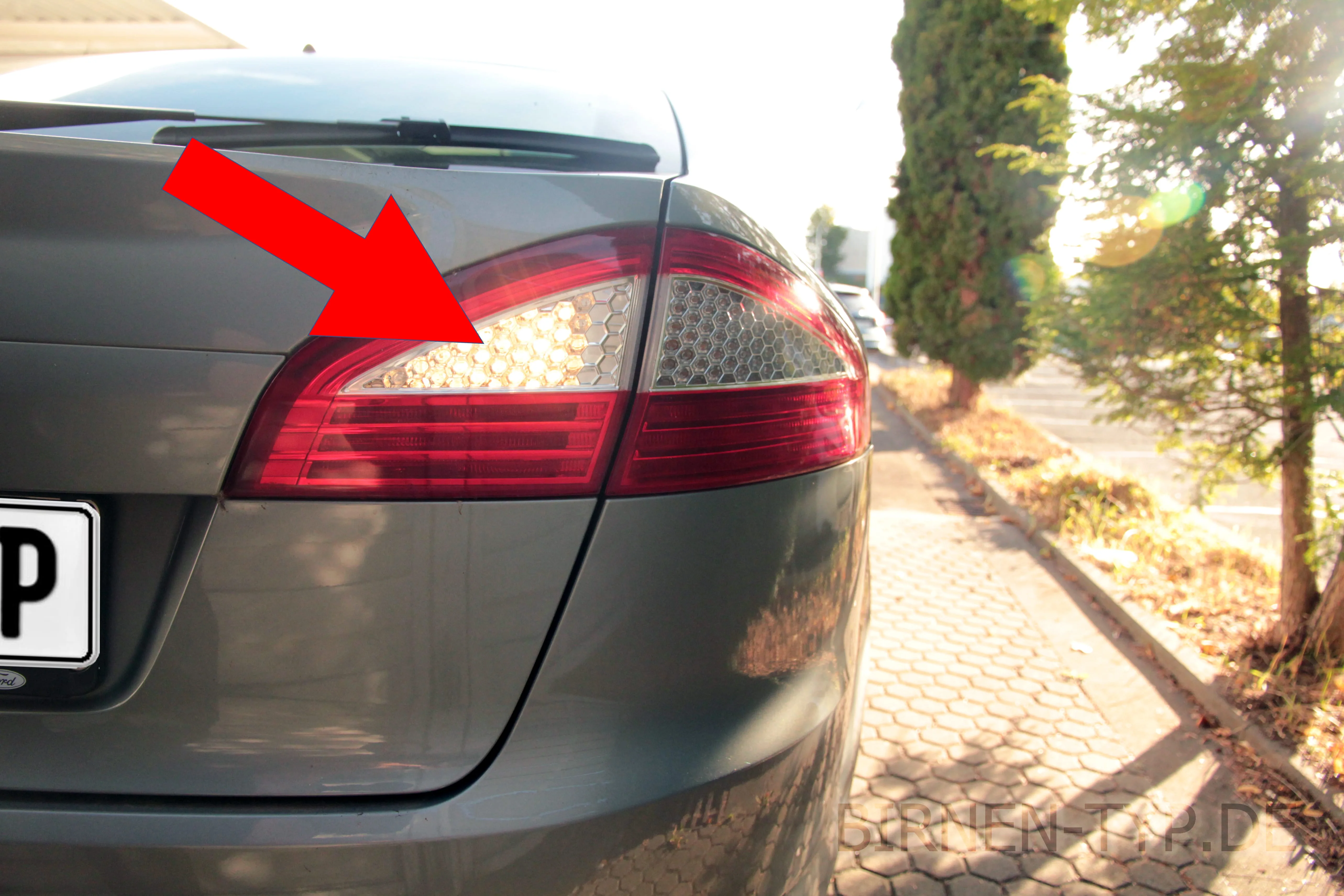Rückfahrlicht des Ford Mondeo 4
