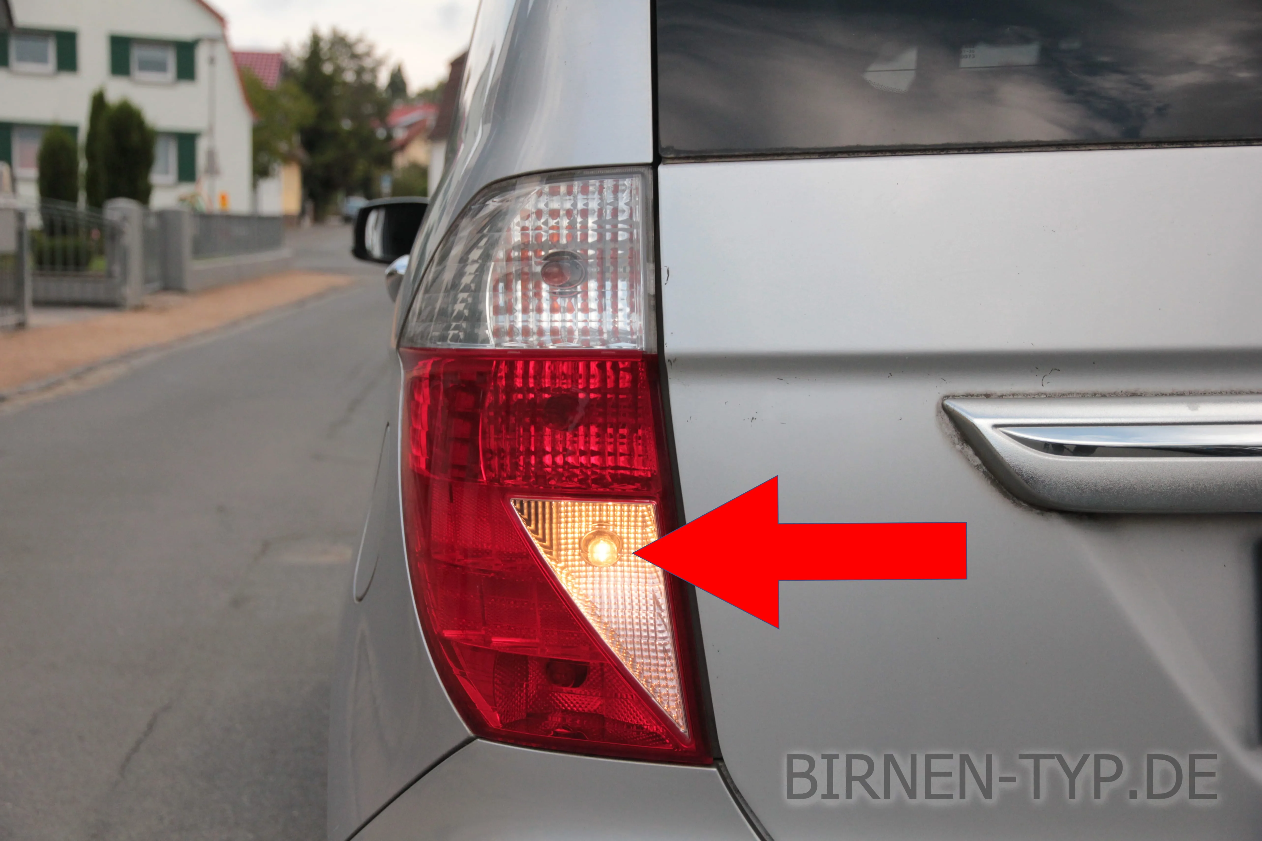 Rückfahrlicht des Honda FR-V
