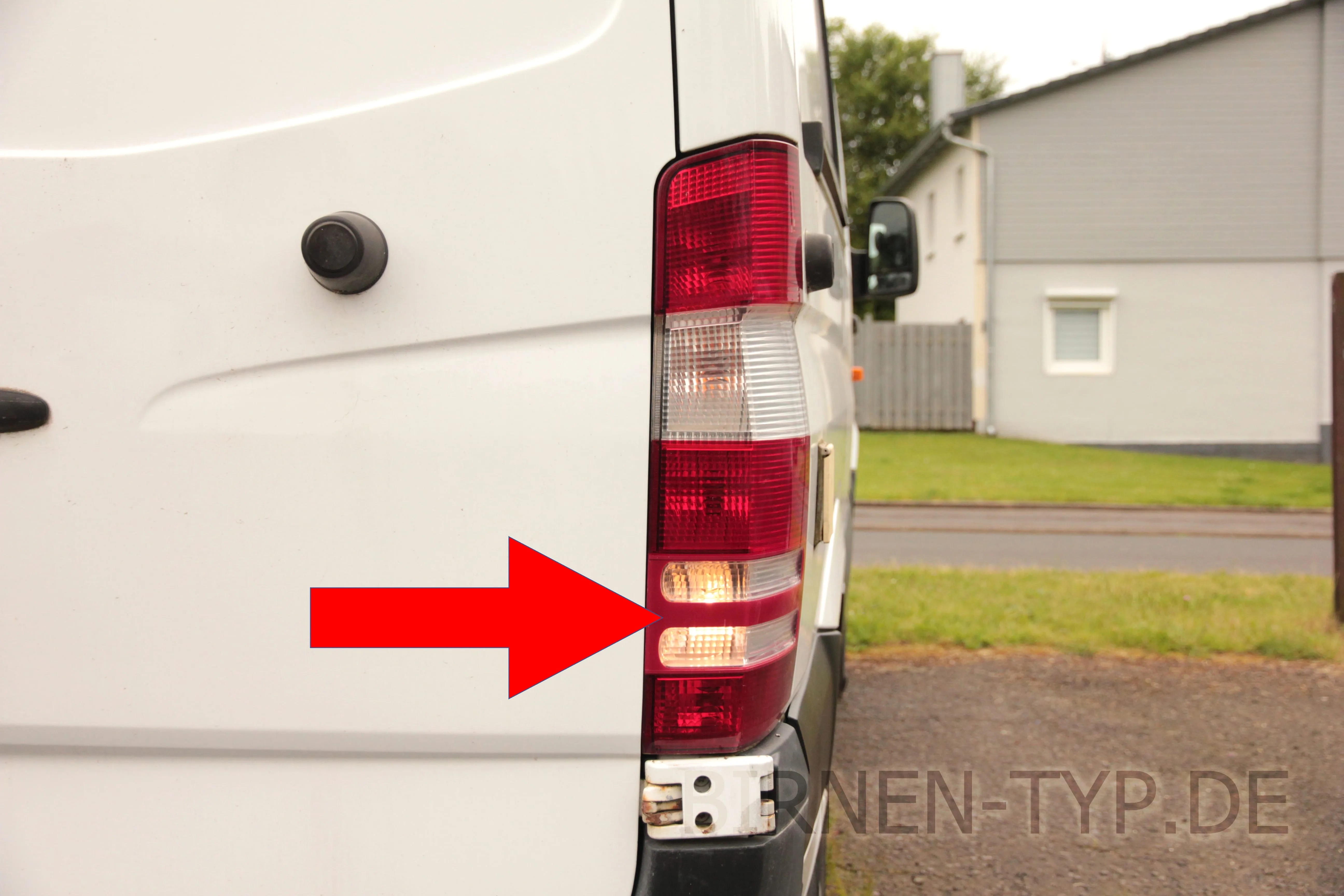 Rückfahrlicht des Mercedes-Benz Sprinter 2. Gen