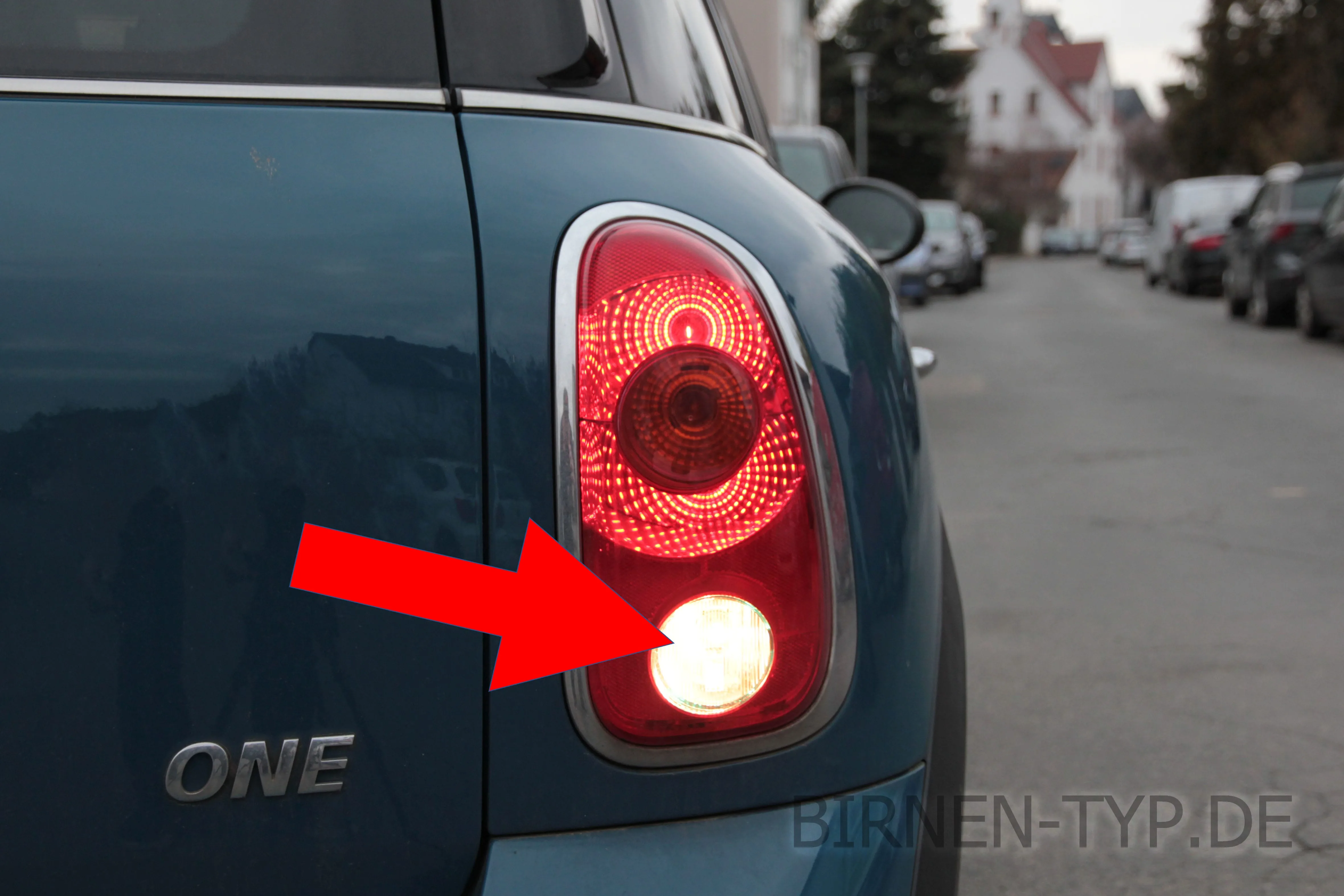 Rückfahrlicht des MINI Countryman