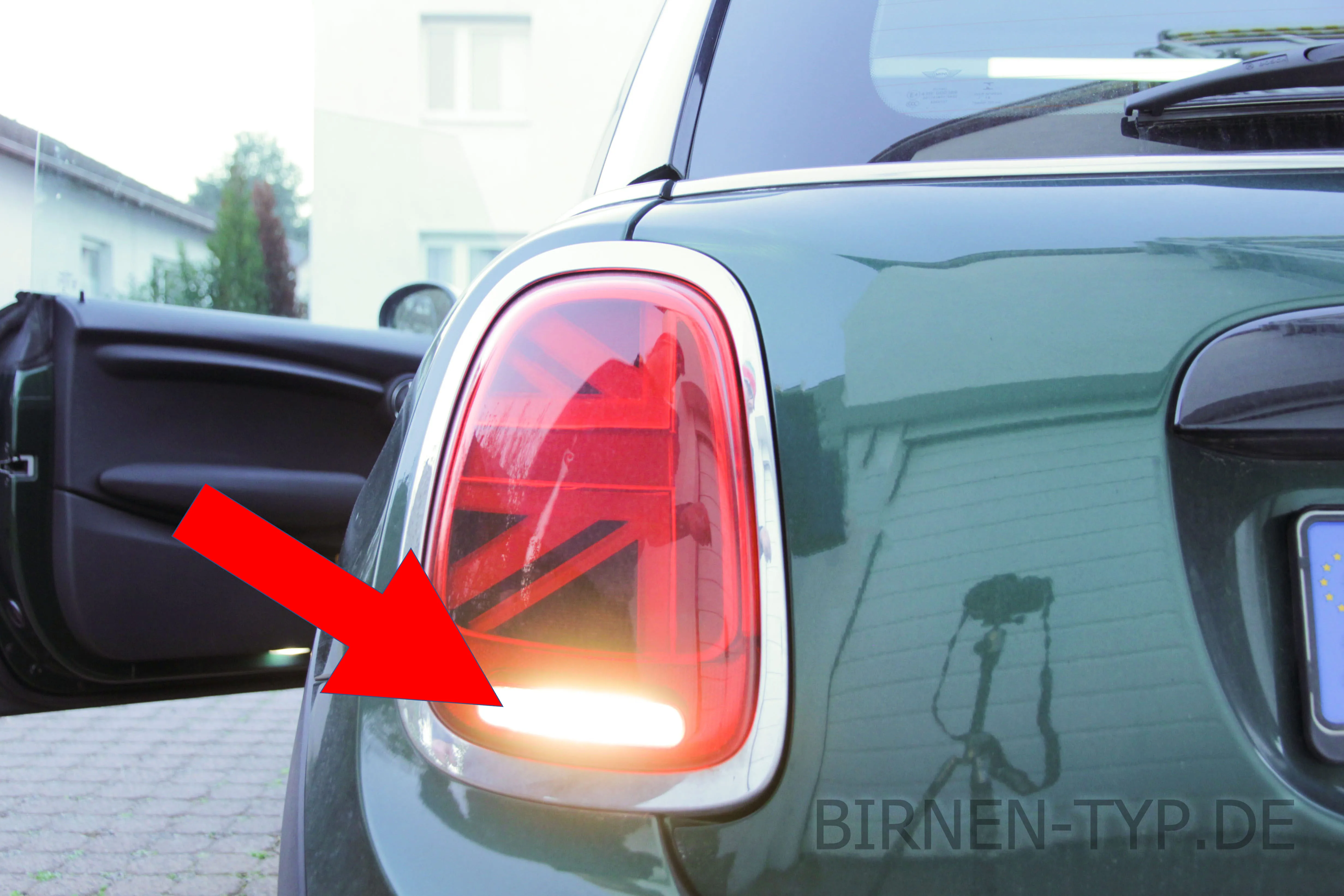 Rückfahrlicht des MINI