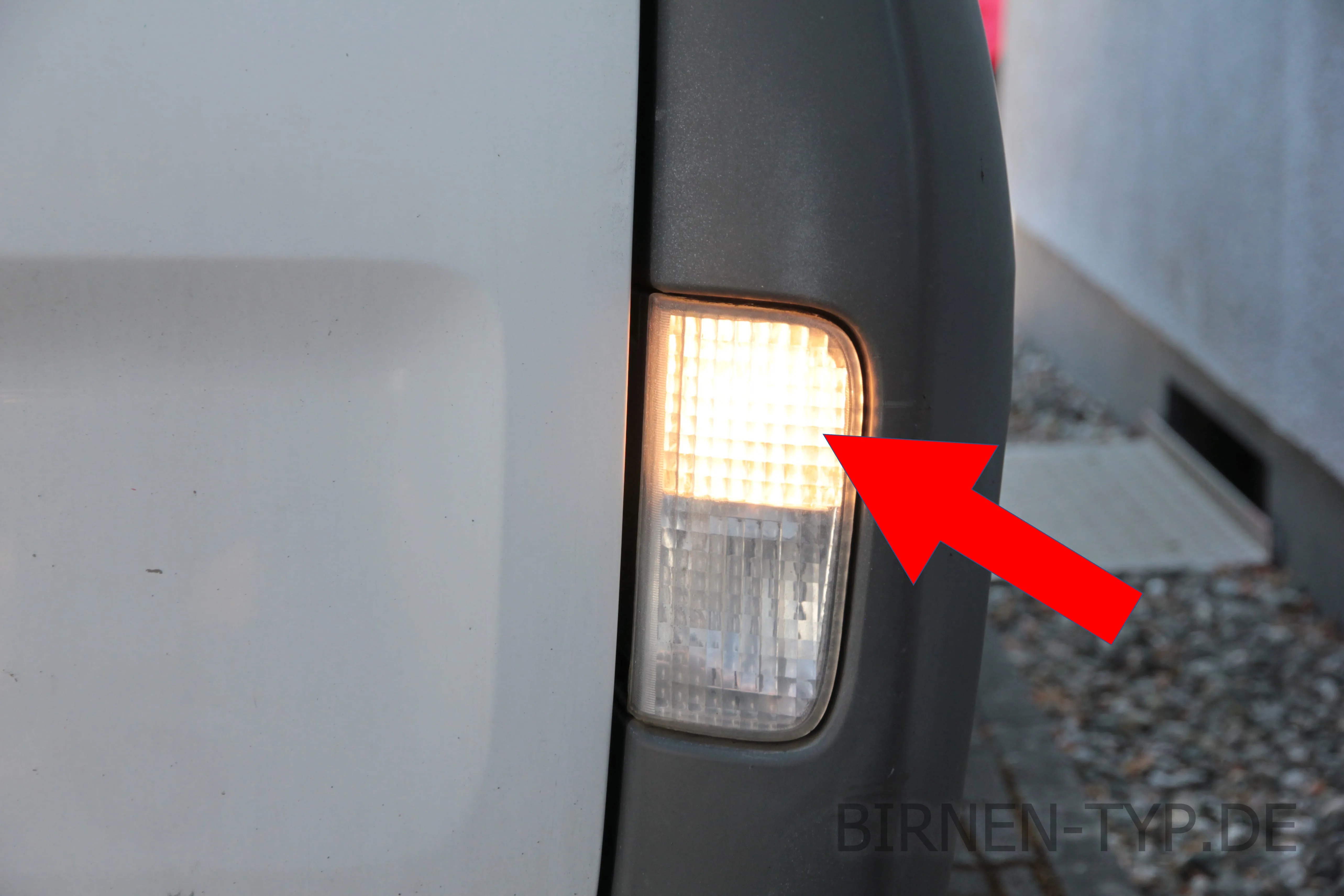 Rückfahrlicht des Nissan Primastar 1