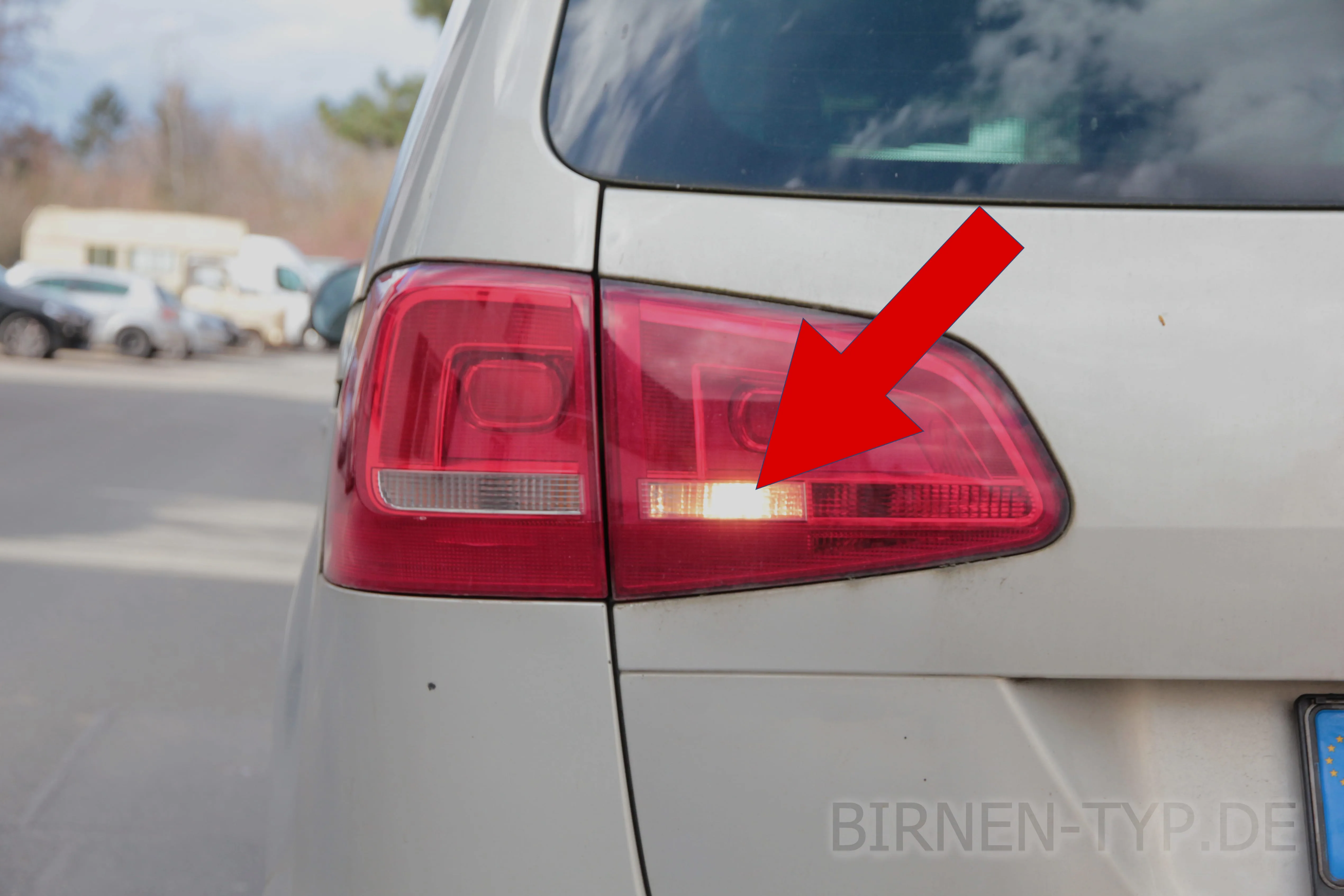 Rückfahrlicht des Seat Alhambra