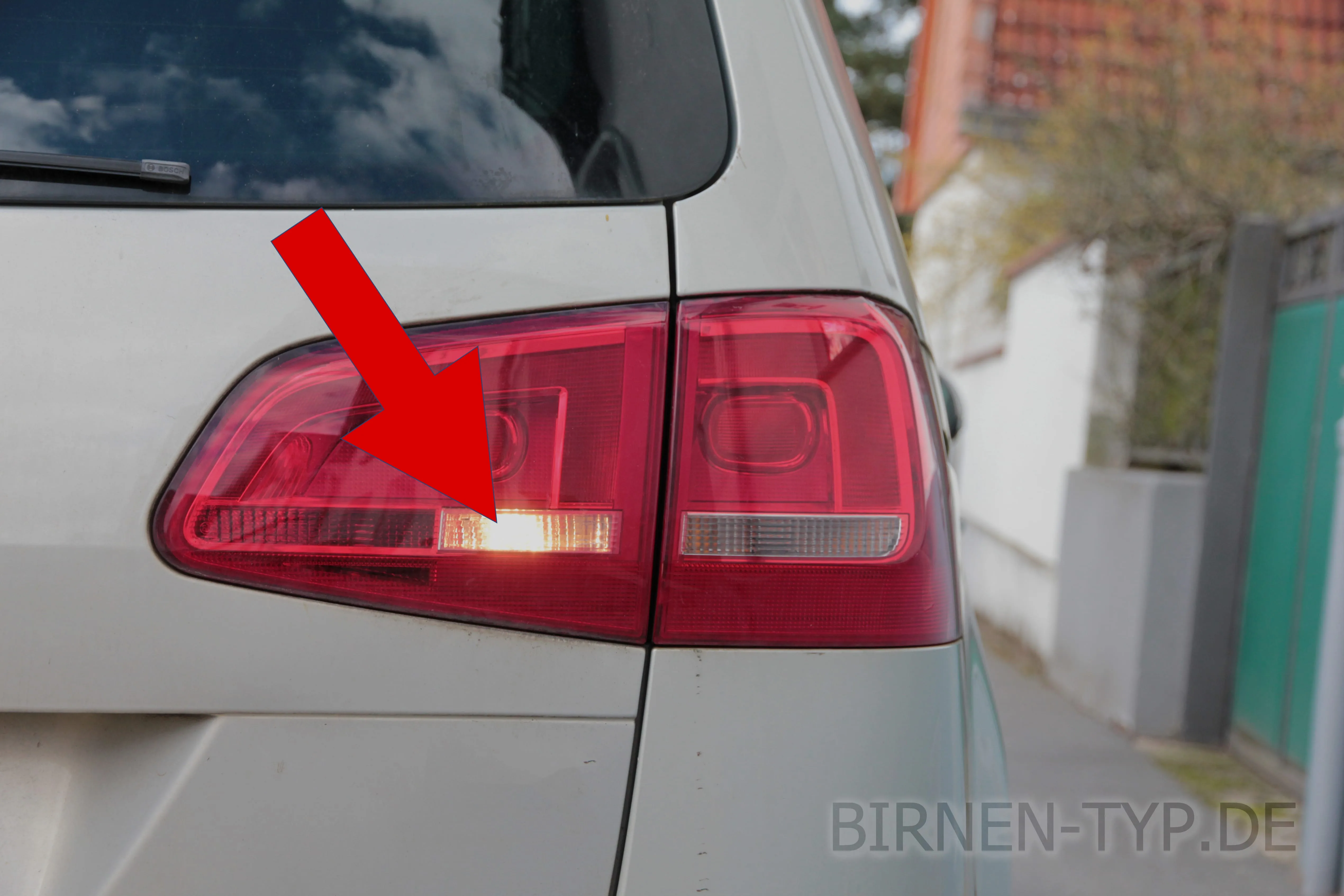 Rückfahrlicht des Seat Alhambra