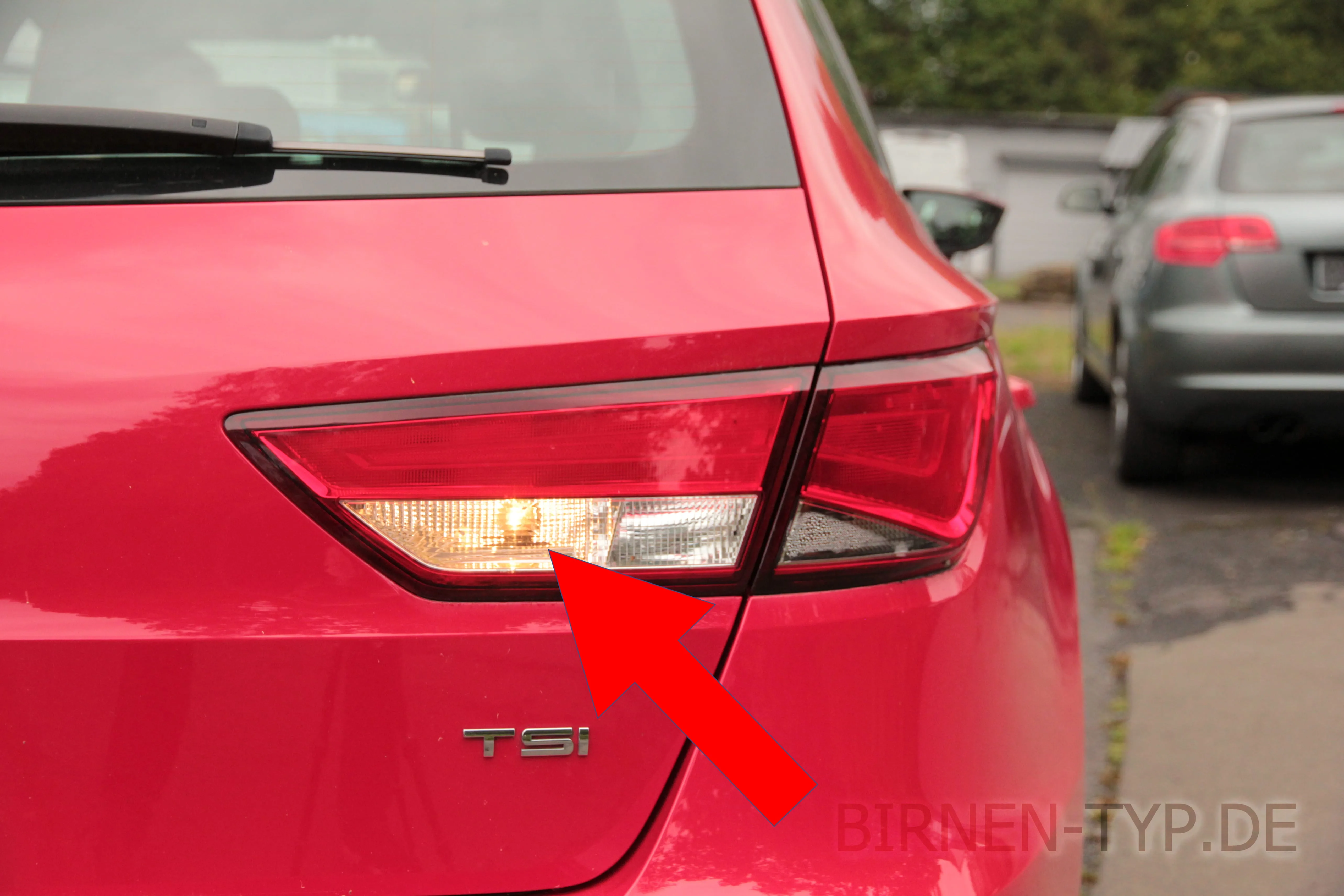 Rückfahrlicht des Seat Leon