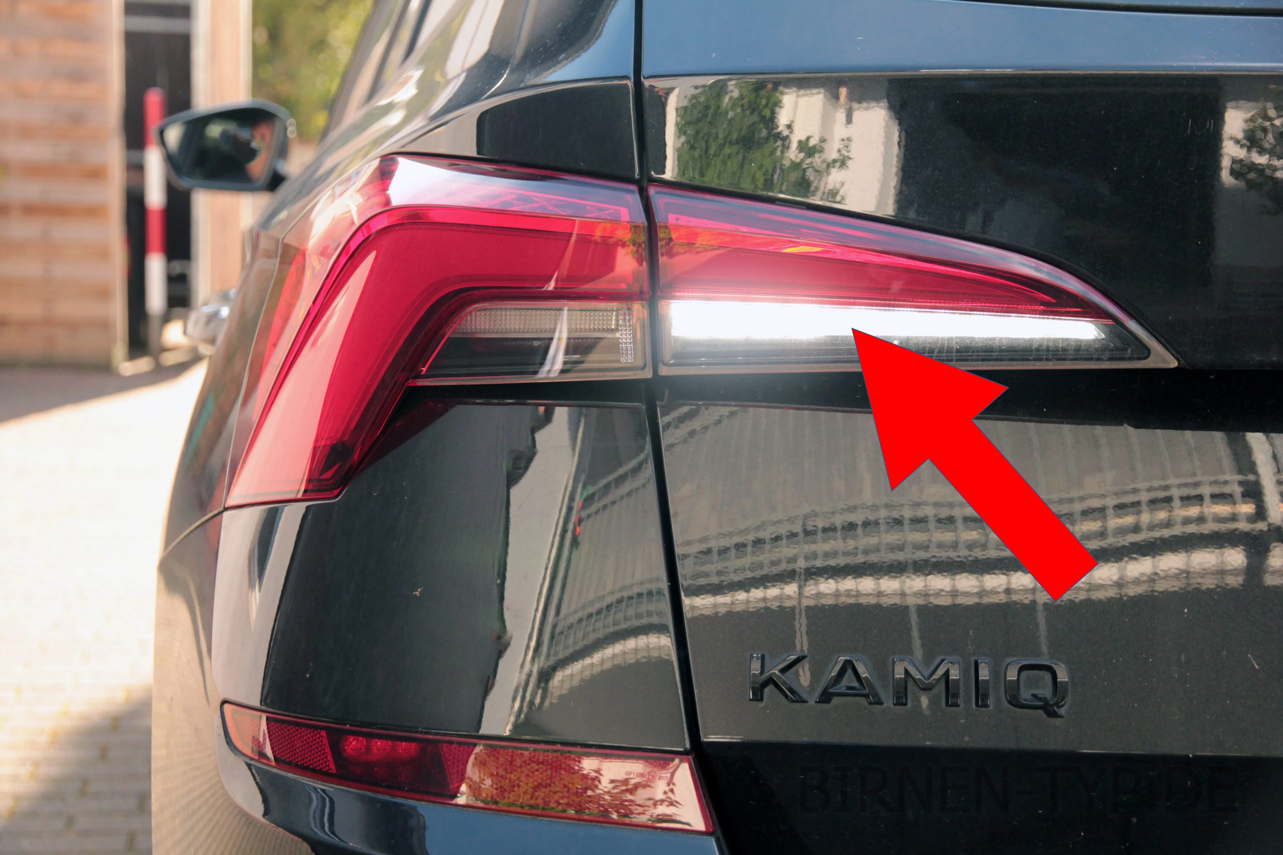 Rückfahrlicht des Škoda Kamiq