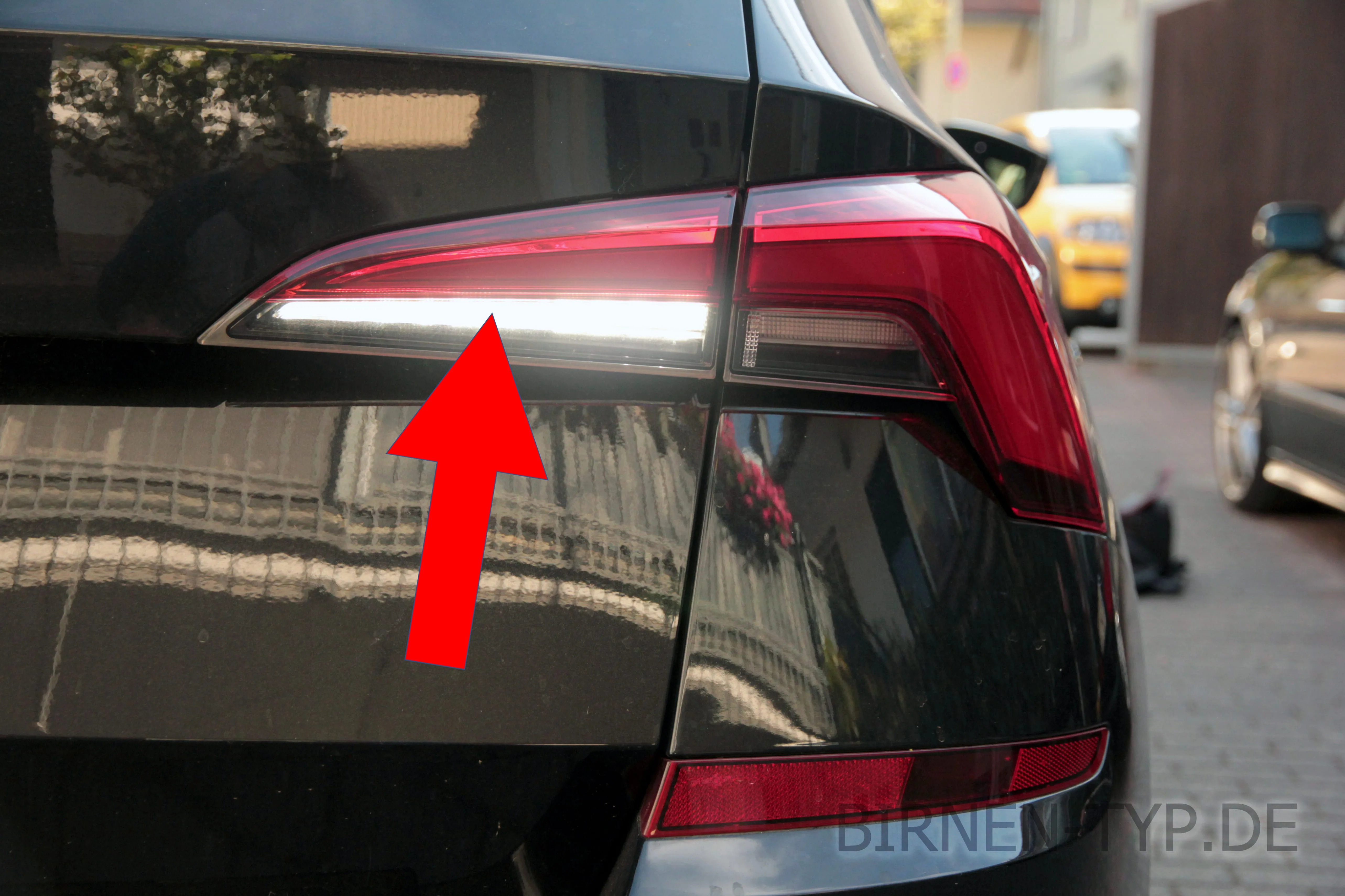 Rückfahrlicht des Škoda Kamiq