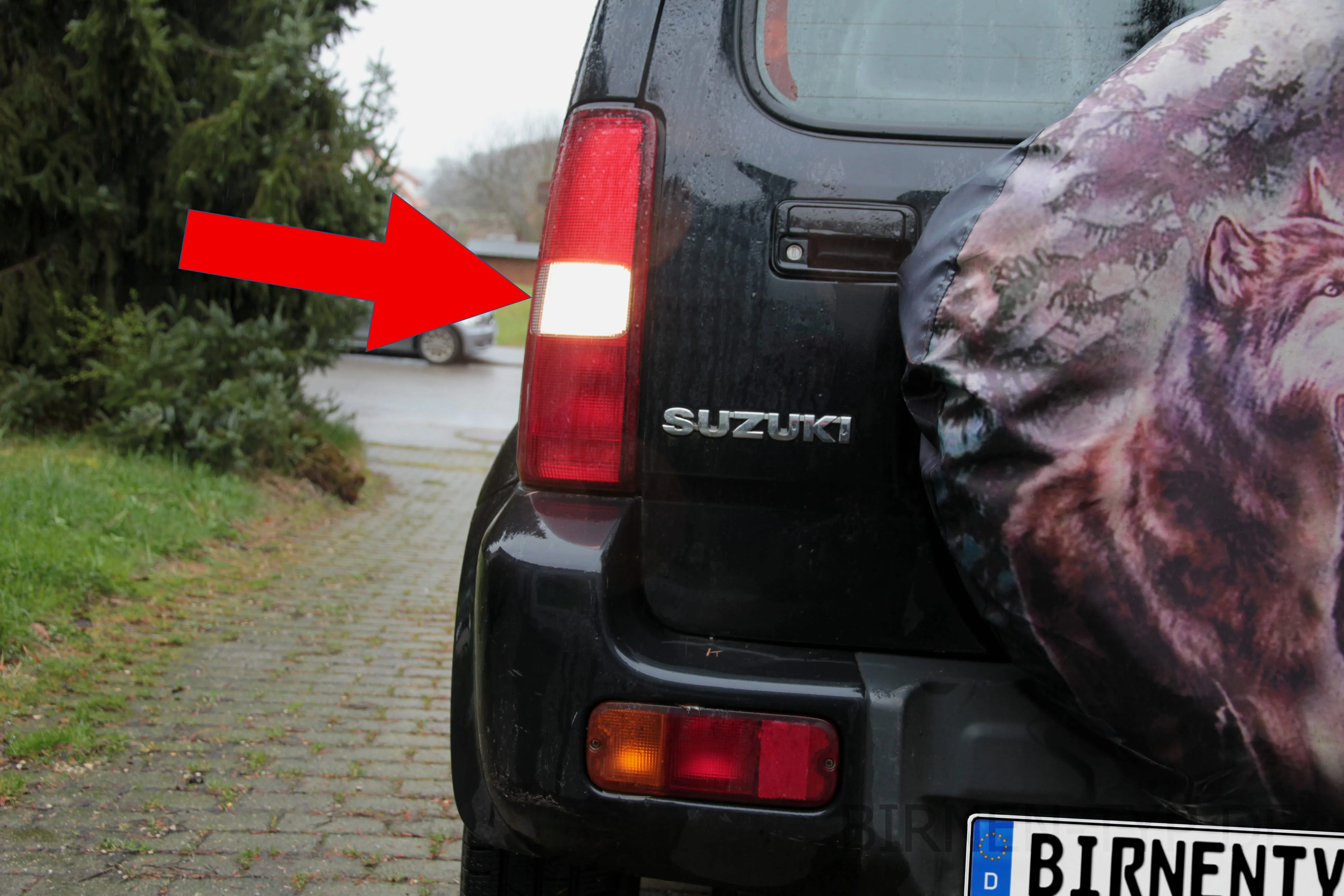 Rückfahrlicht des Suzuki Jimny 1