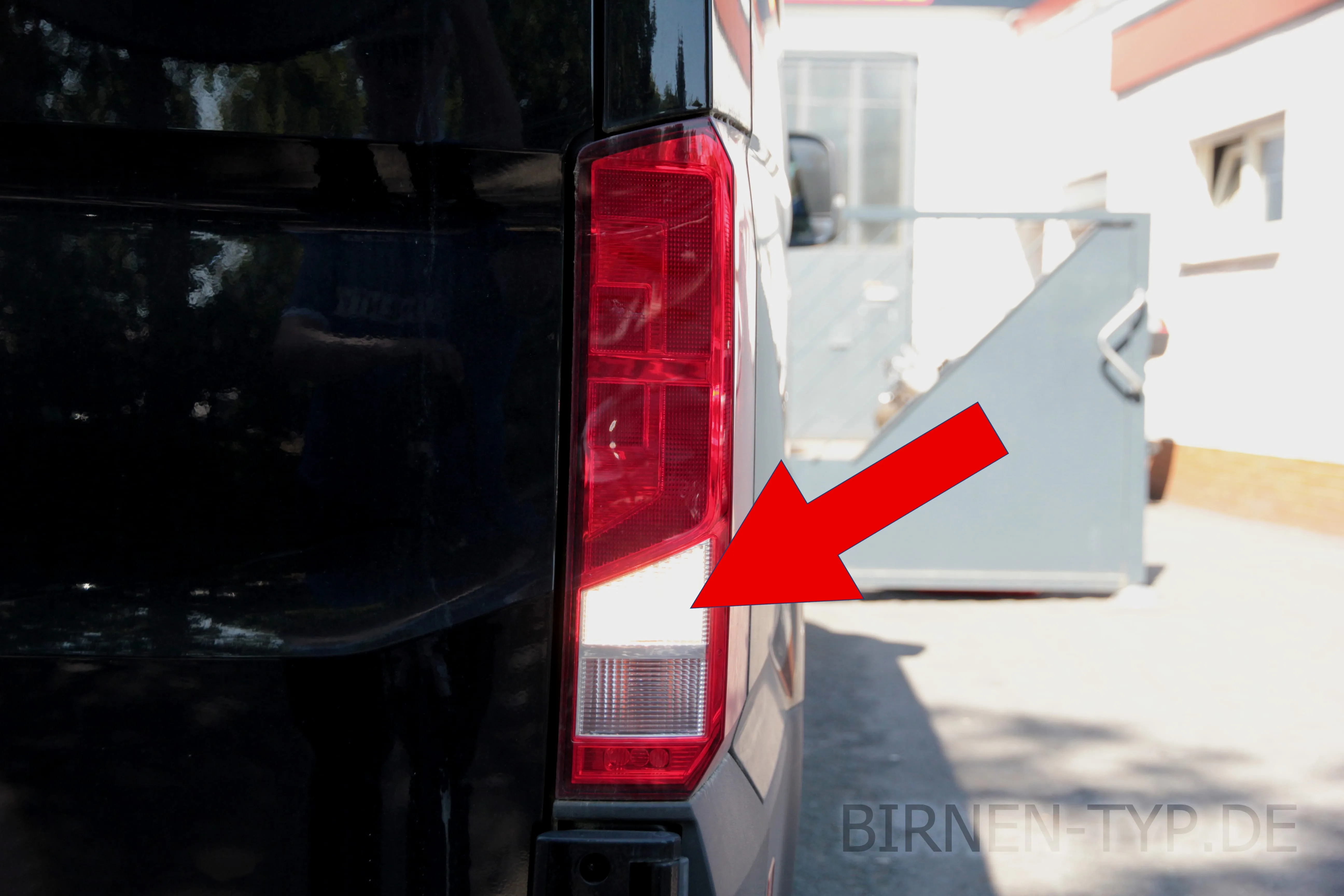 Rückfahrlicht des VW Crafter 2. Gen., Transporter / Van