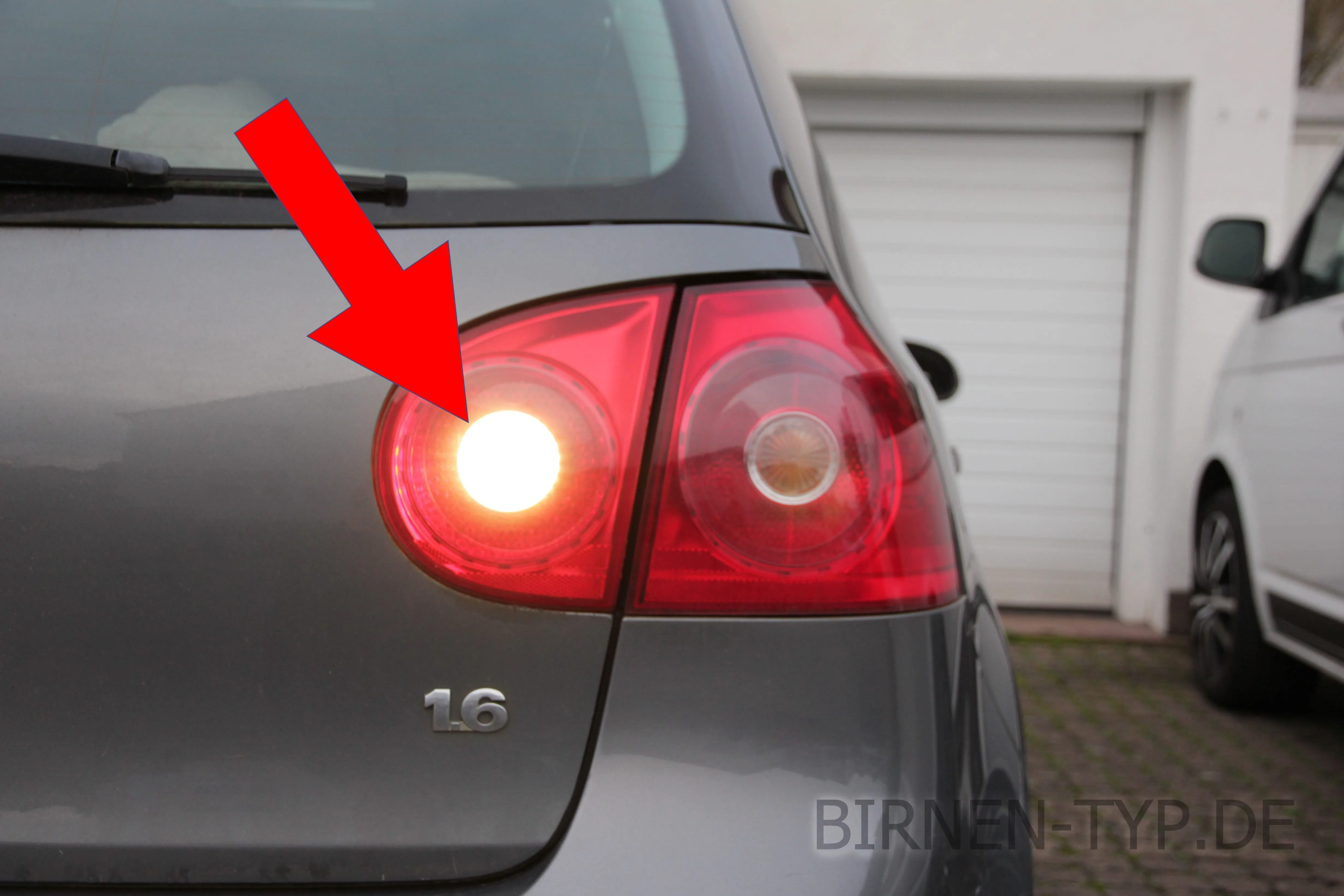 Rückfahrlicht des VW Golf 5
