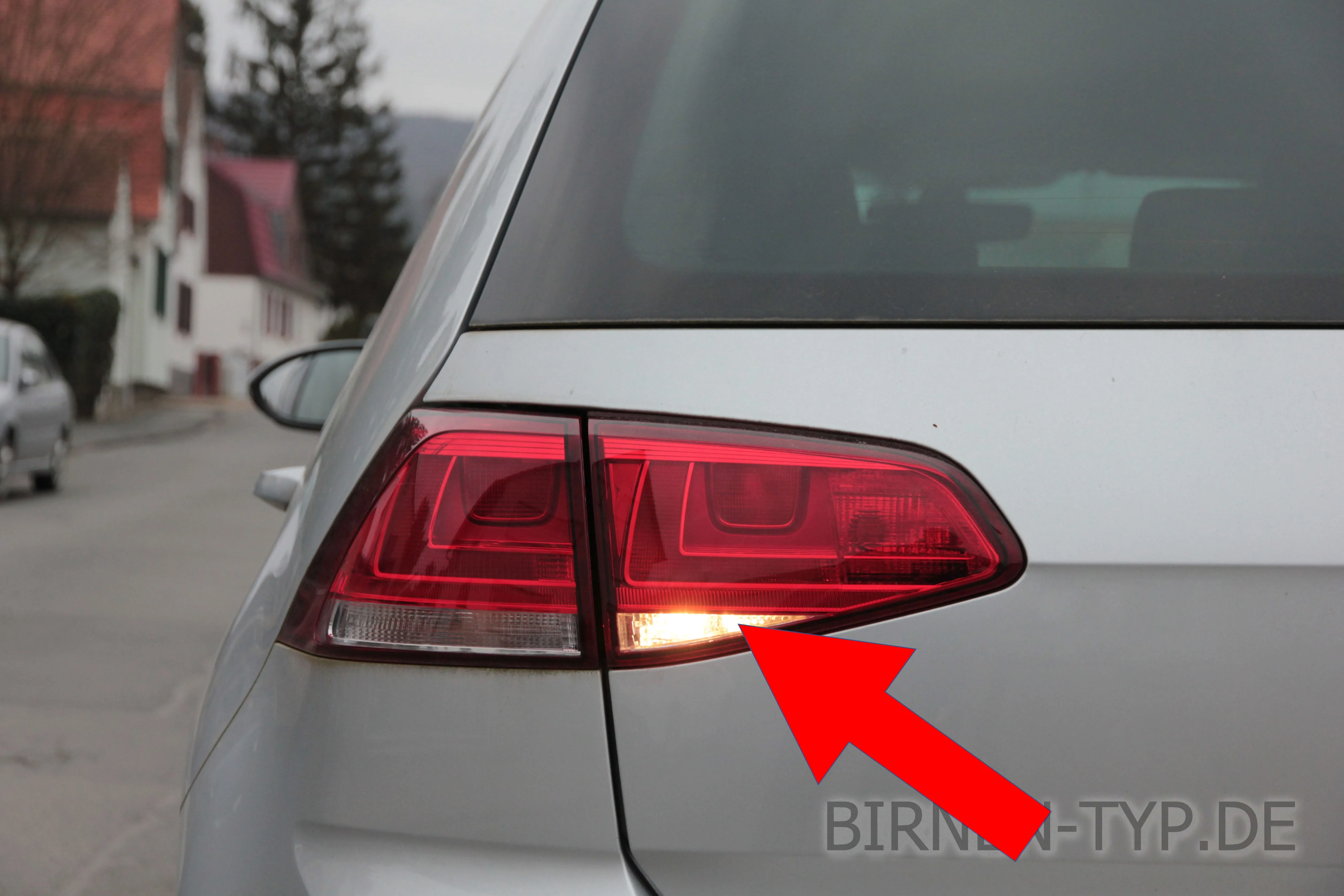 Rückfahrlicht des VW Golf 7