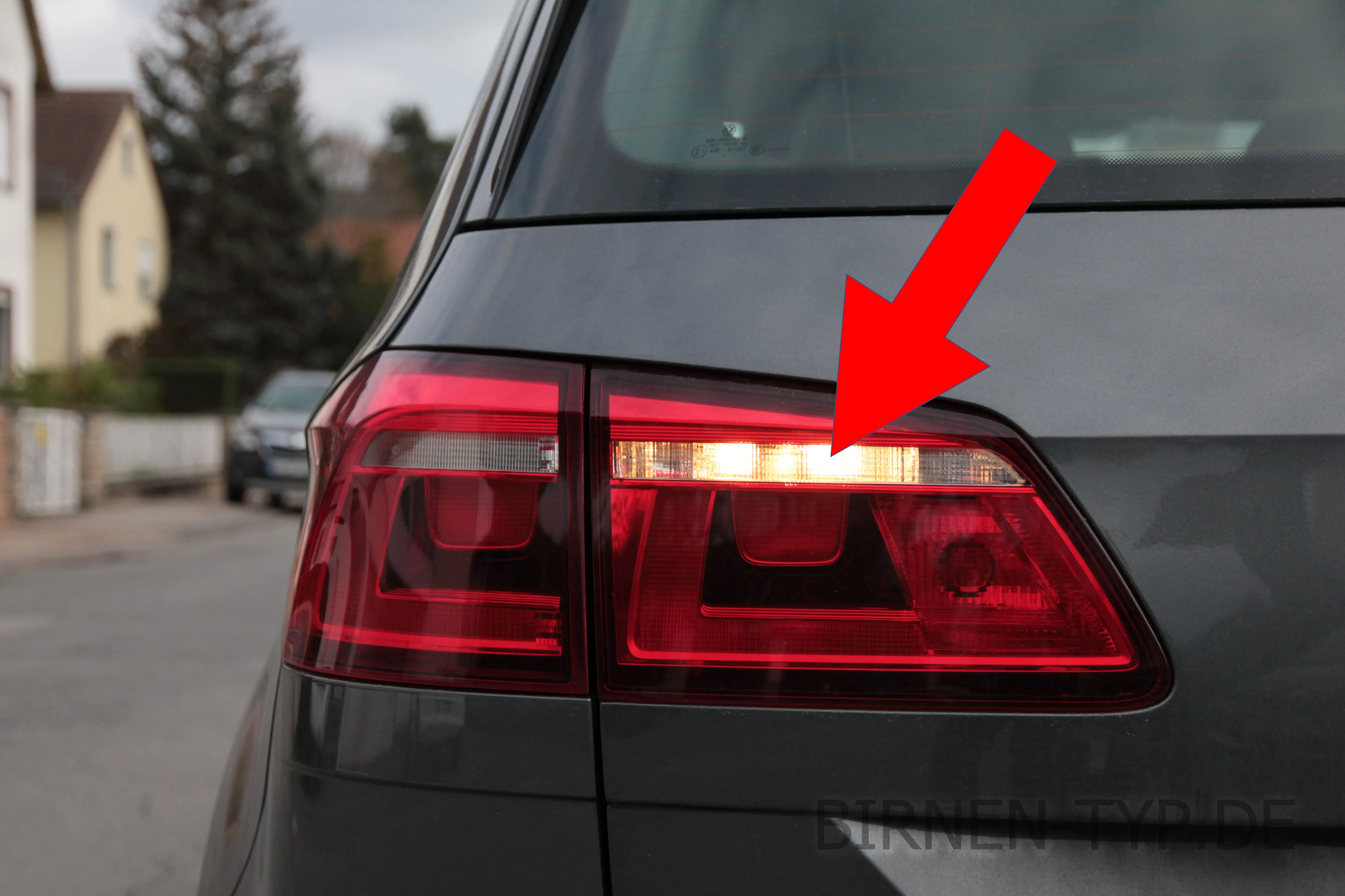 Rückfahrlicht des VW Golf Sportsvan