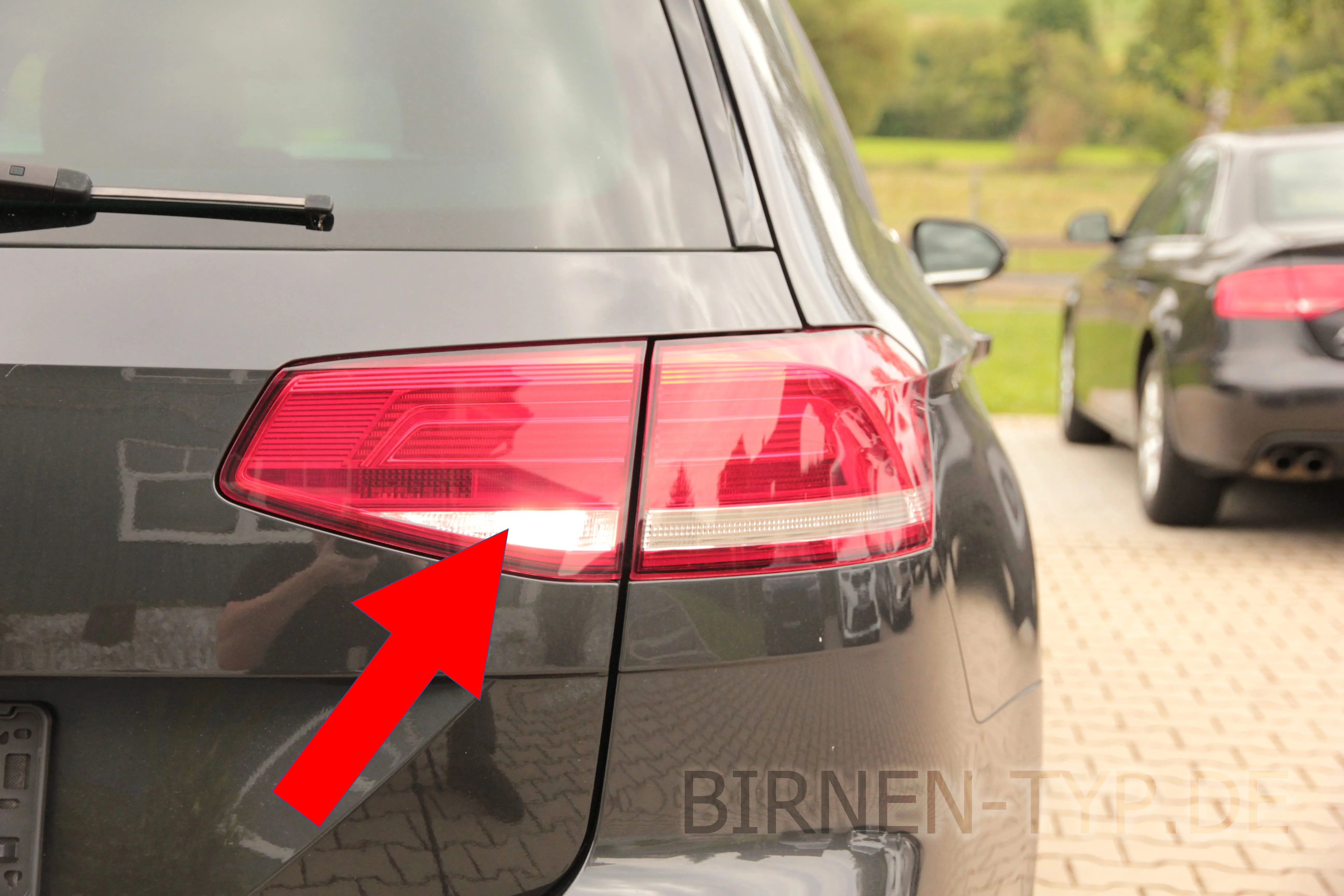 Rückfahrlicht des VW Passat 8. Gen