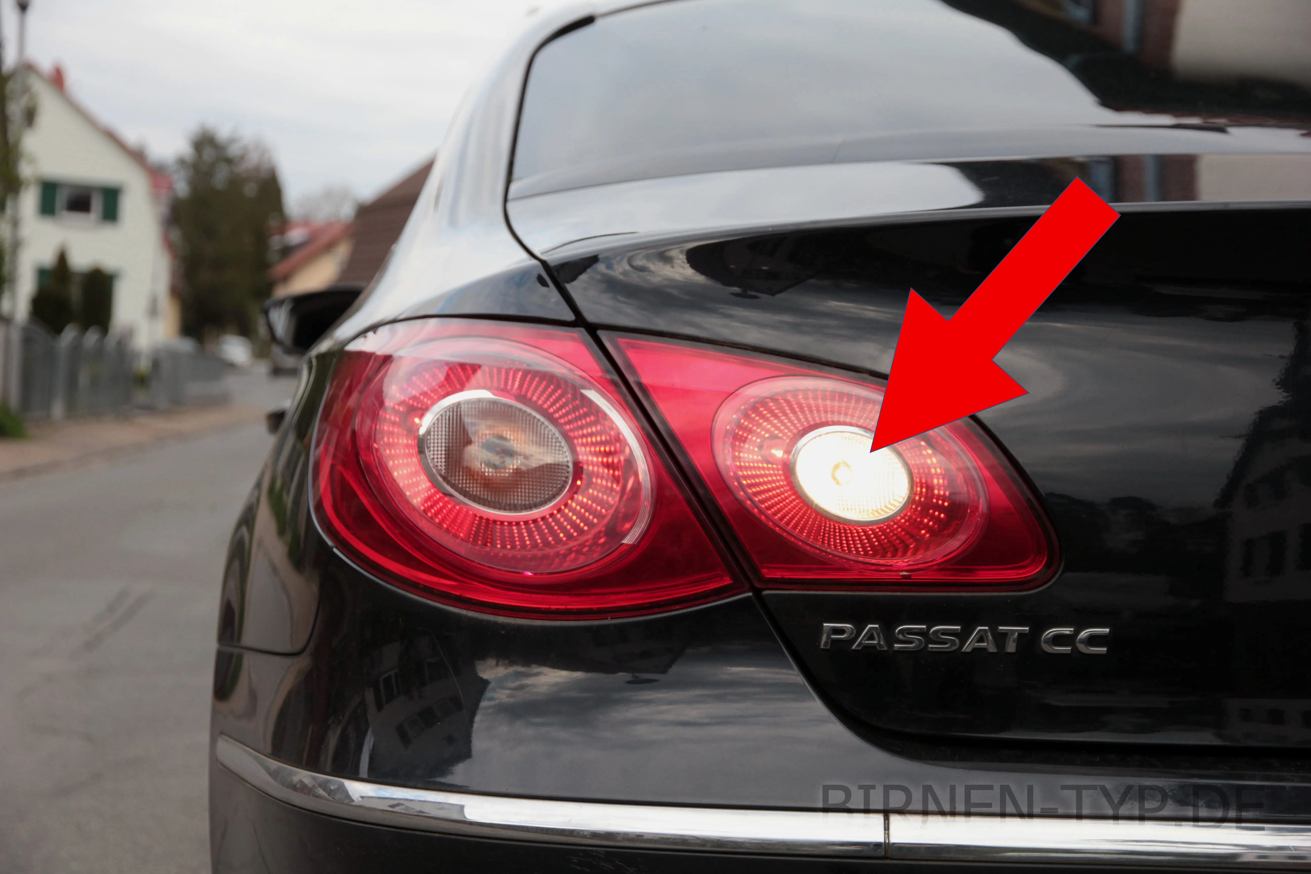 Rückfahrlicht am VW Passat CC