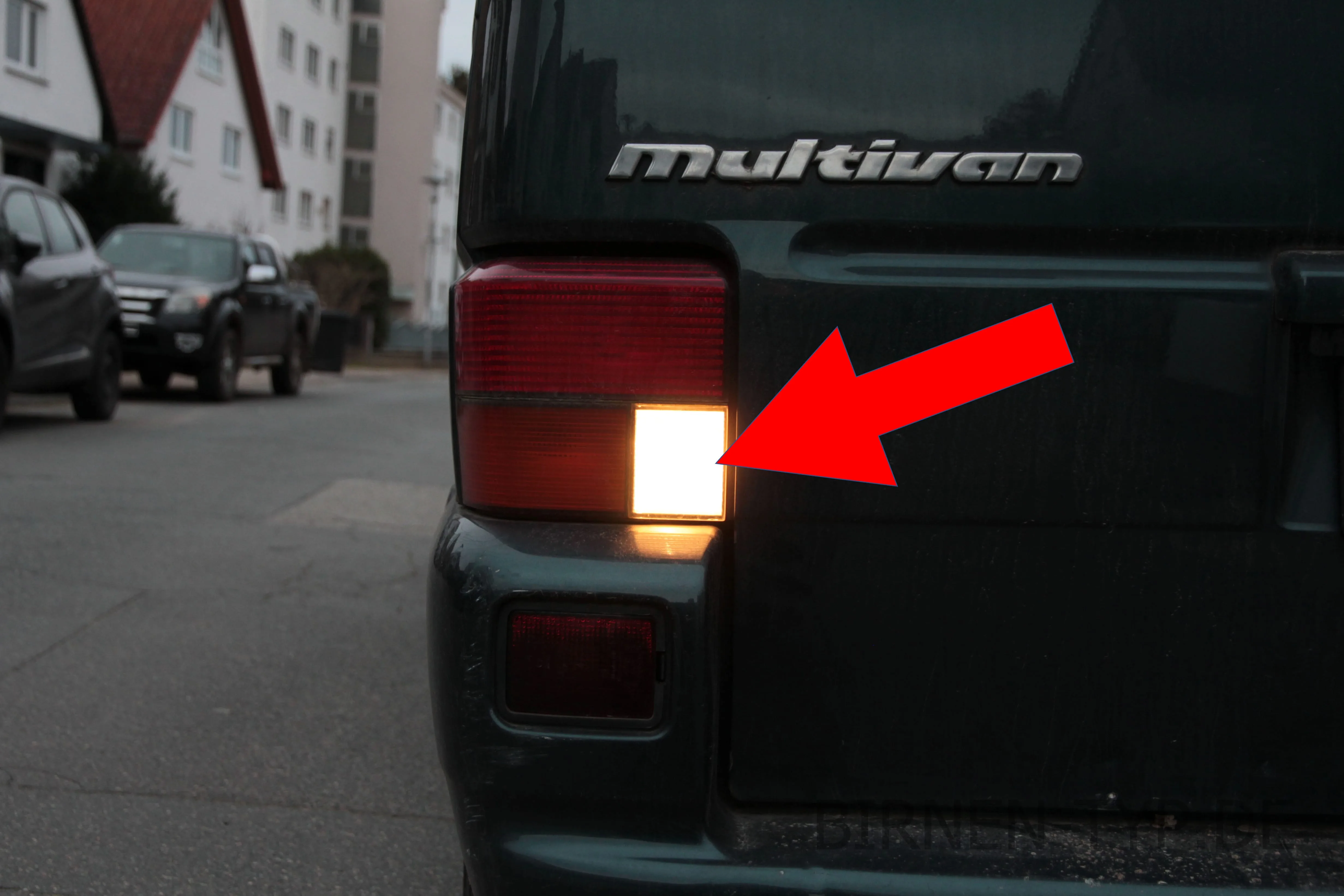 Rückfahrlicht des VW T4