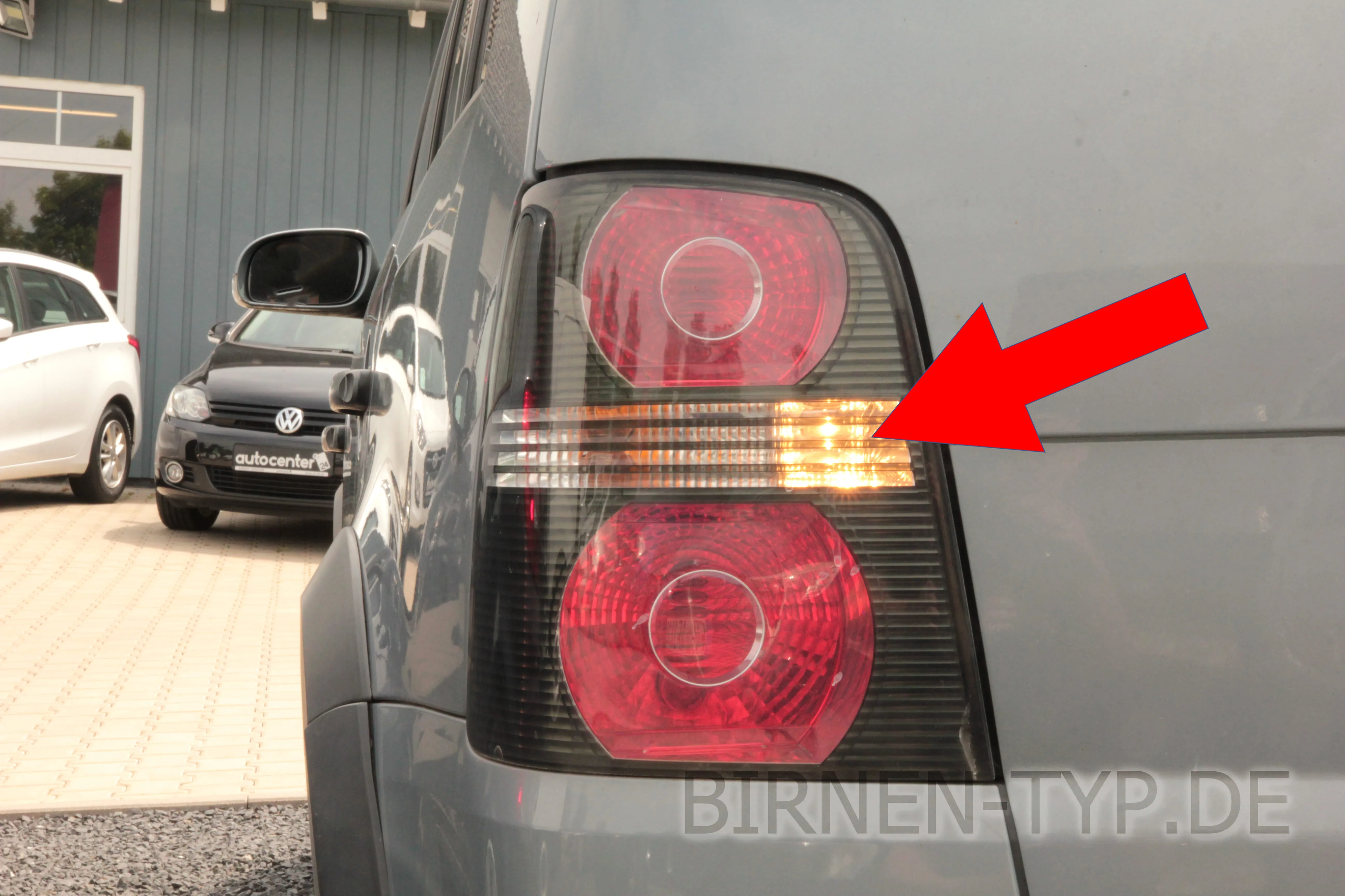Rückfahrlicht des VW Touran 1. Gen GP1