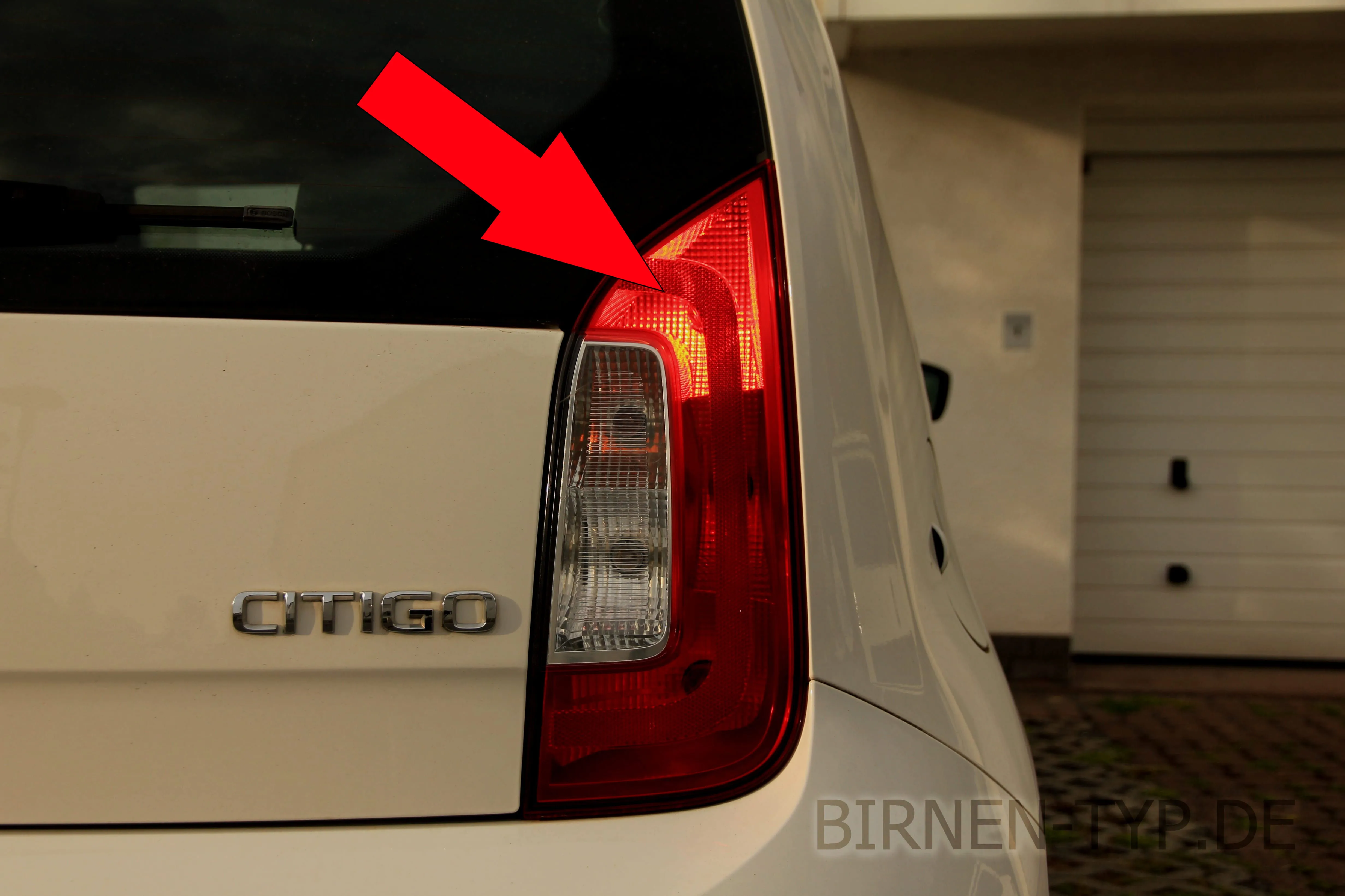 Bremslicht des Škoda Citigo
