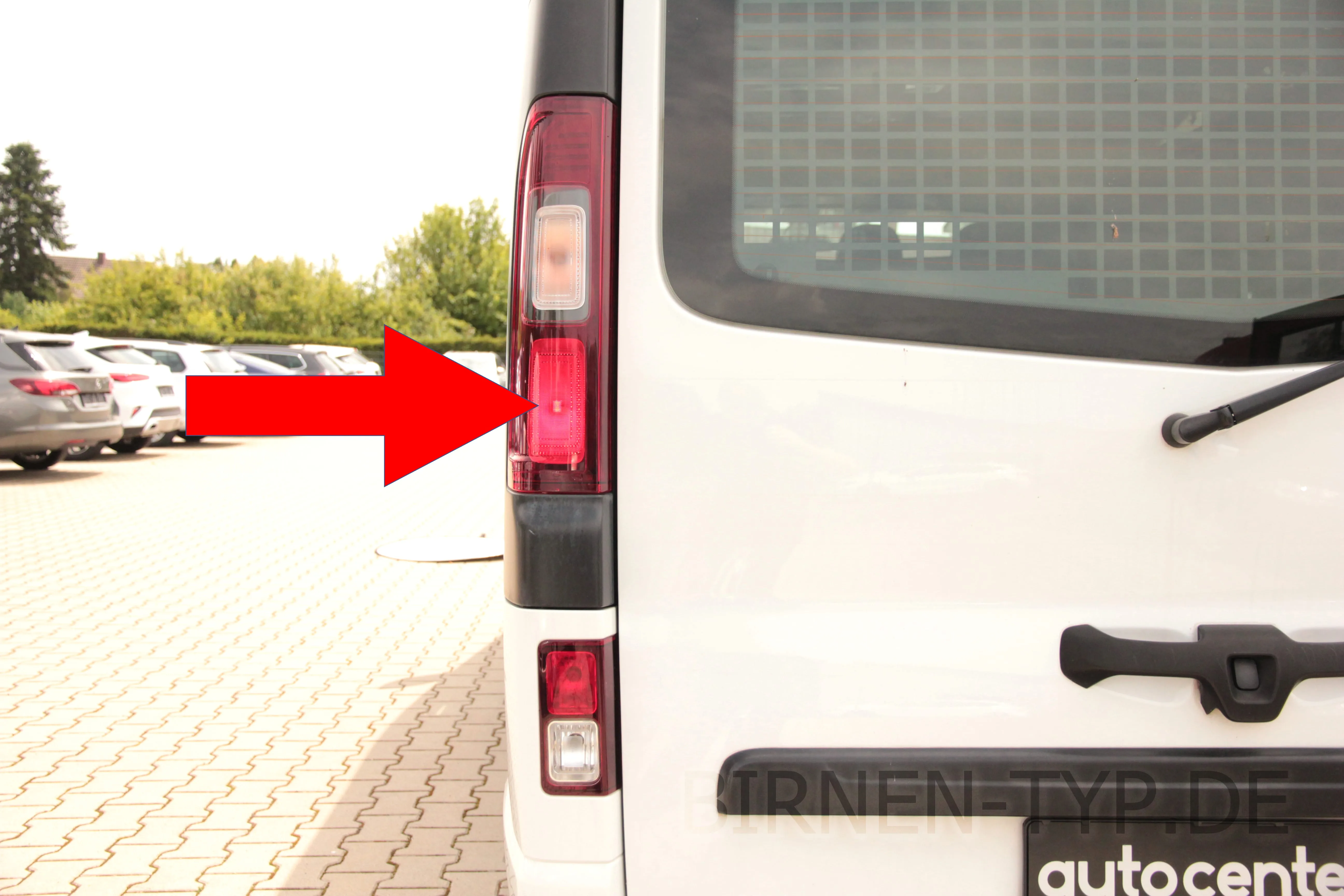 Schlusslicht des Fiat Talento 1. Gen