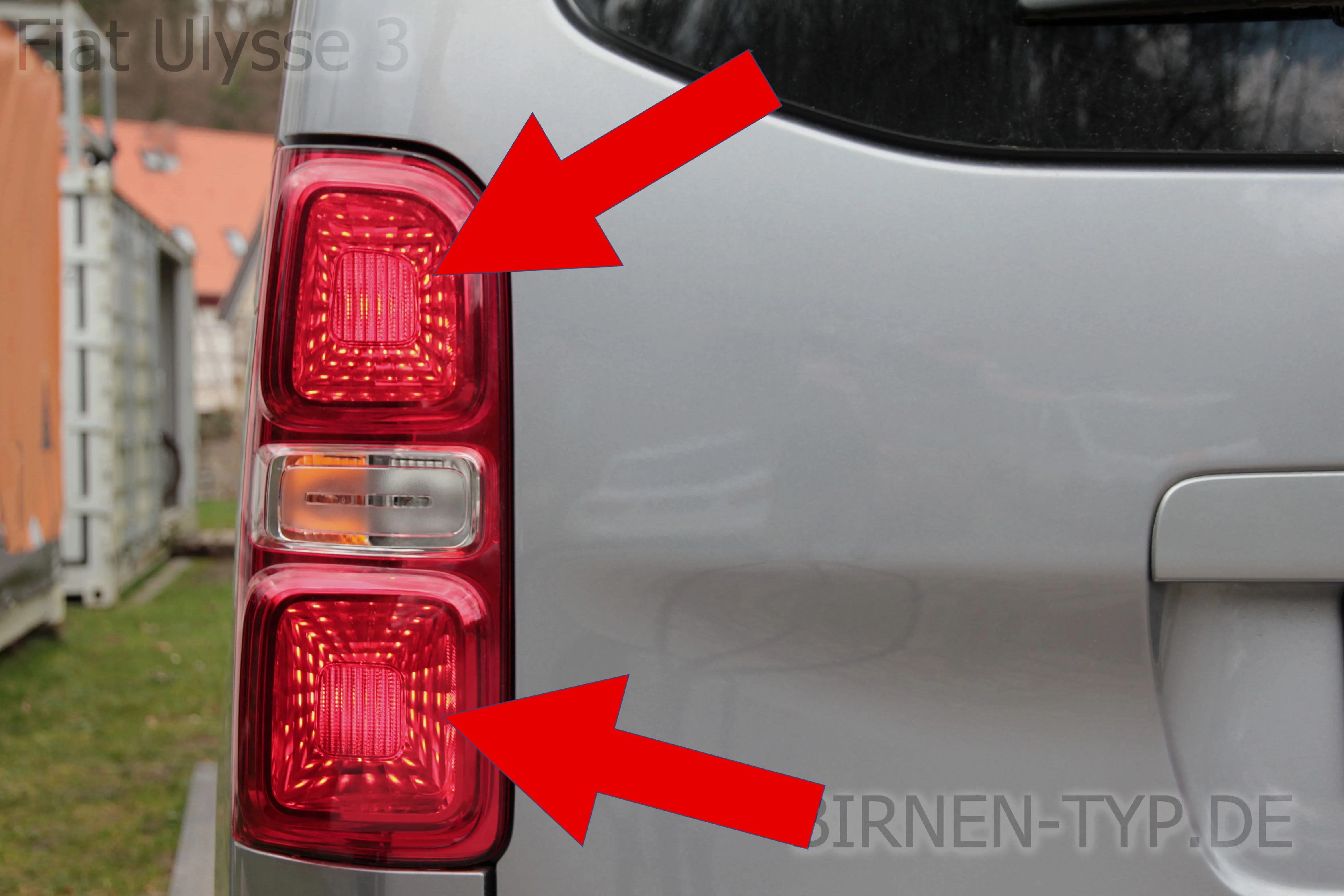 Schlusslicht des Fiat Ulysse