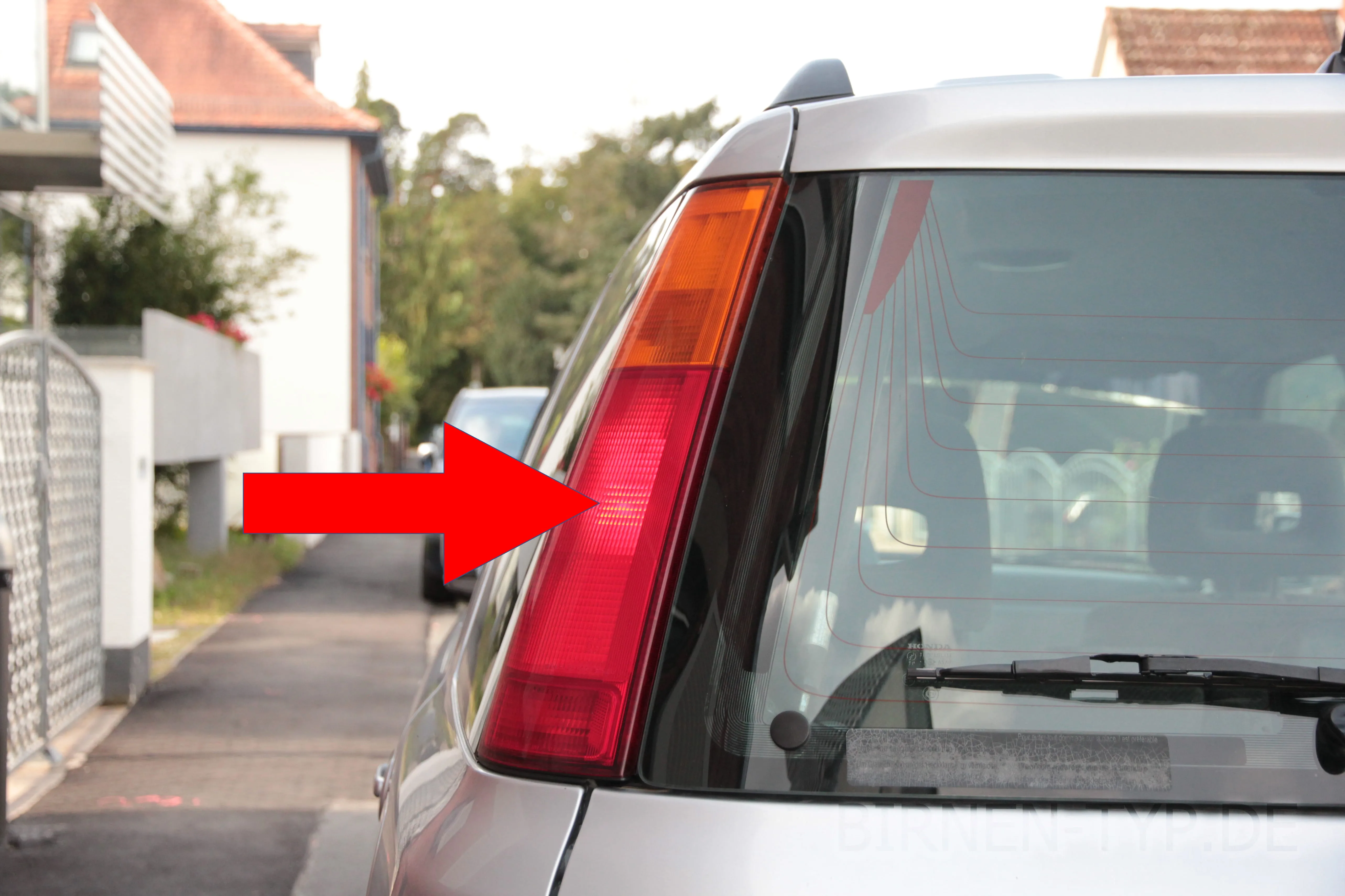 Schlusslicht des Honda CR-V