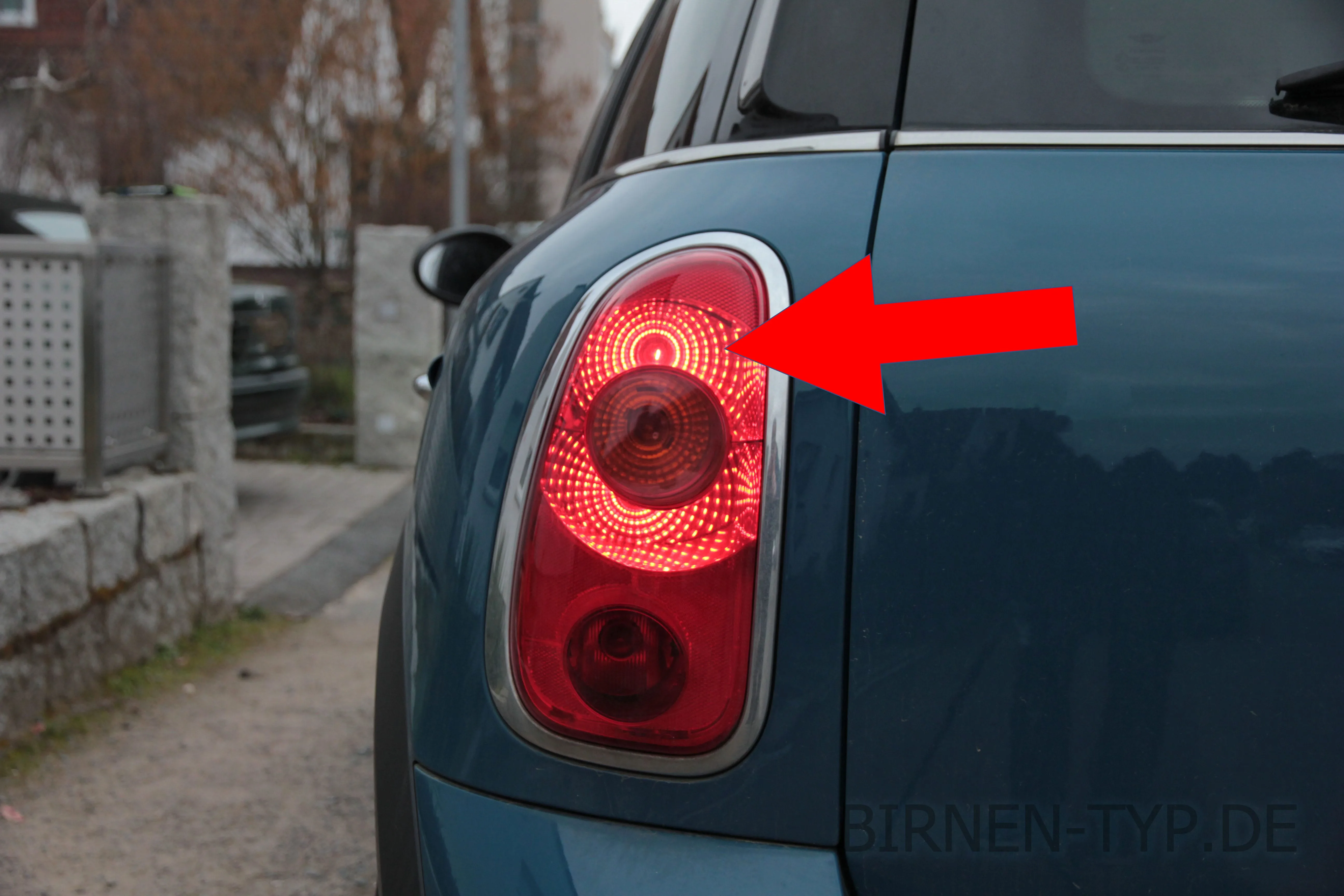Schlusslicht des MINI Countryman