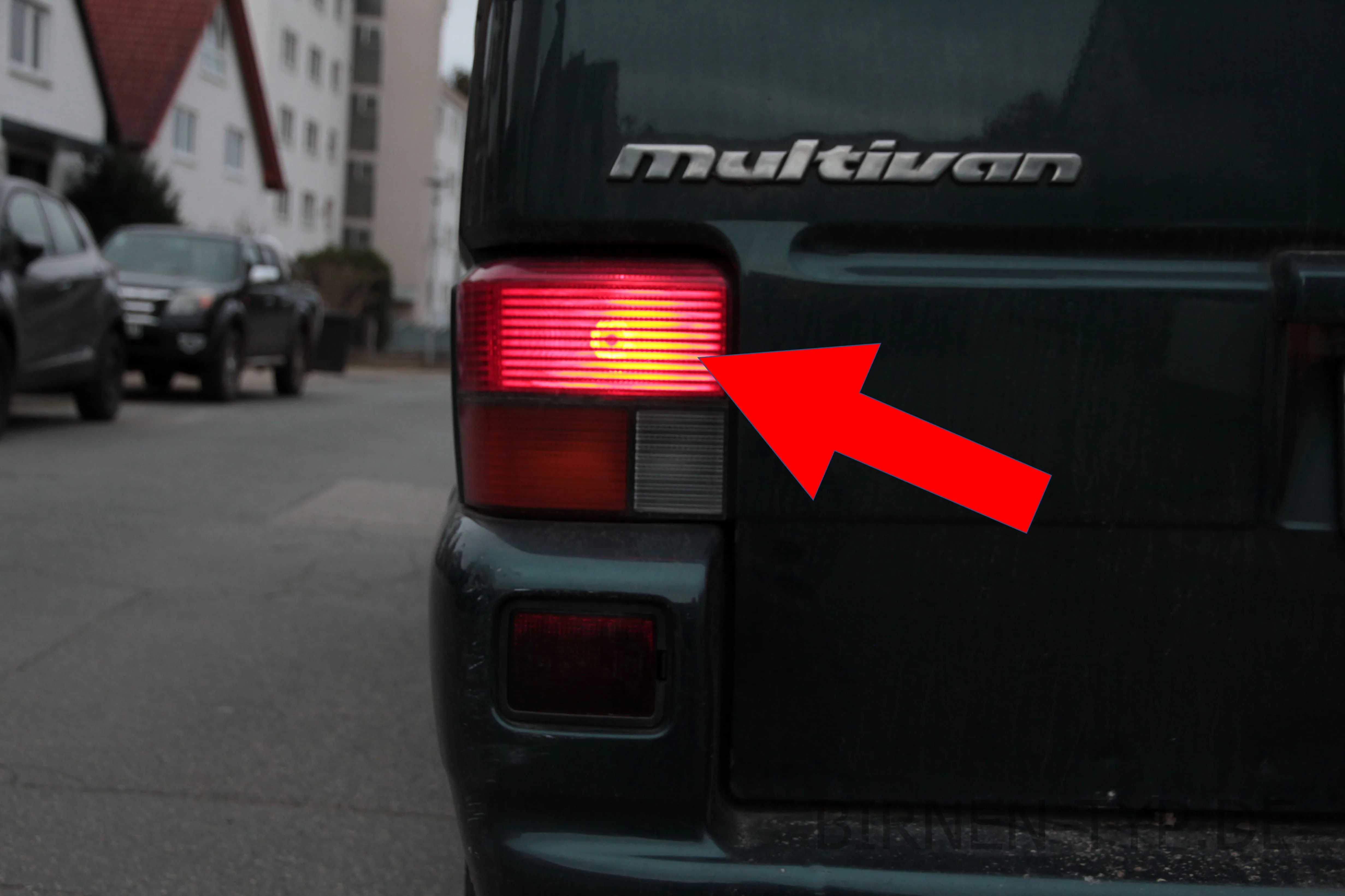 Schlusslicht des VW T4