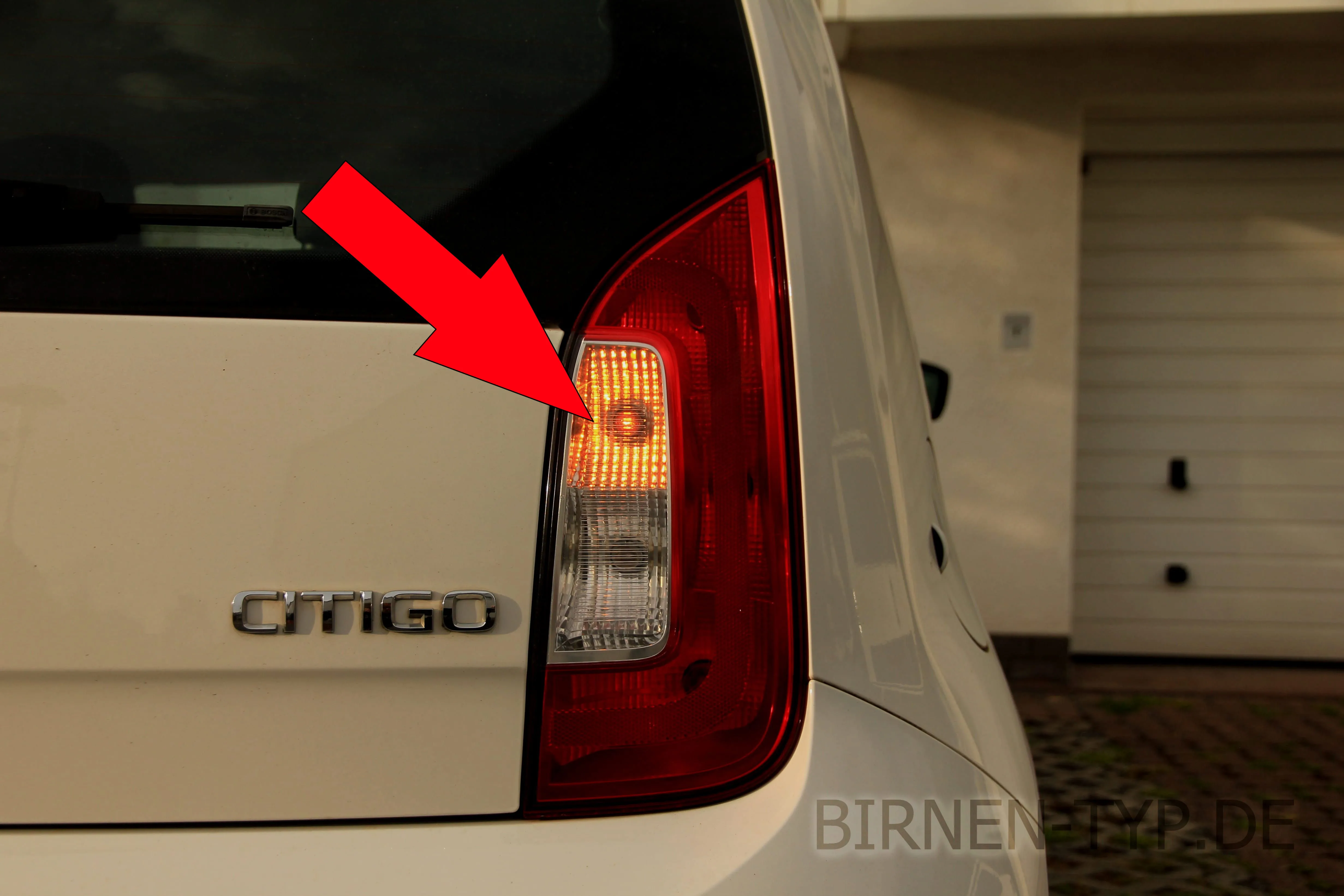 Blinker hinten am Škoda Citigo