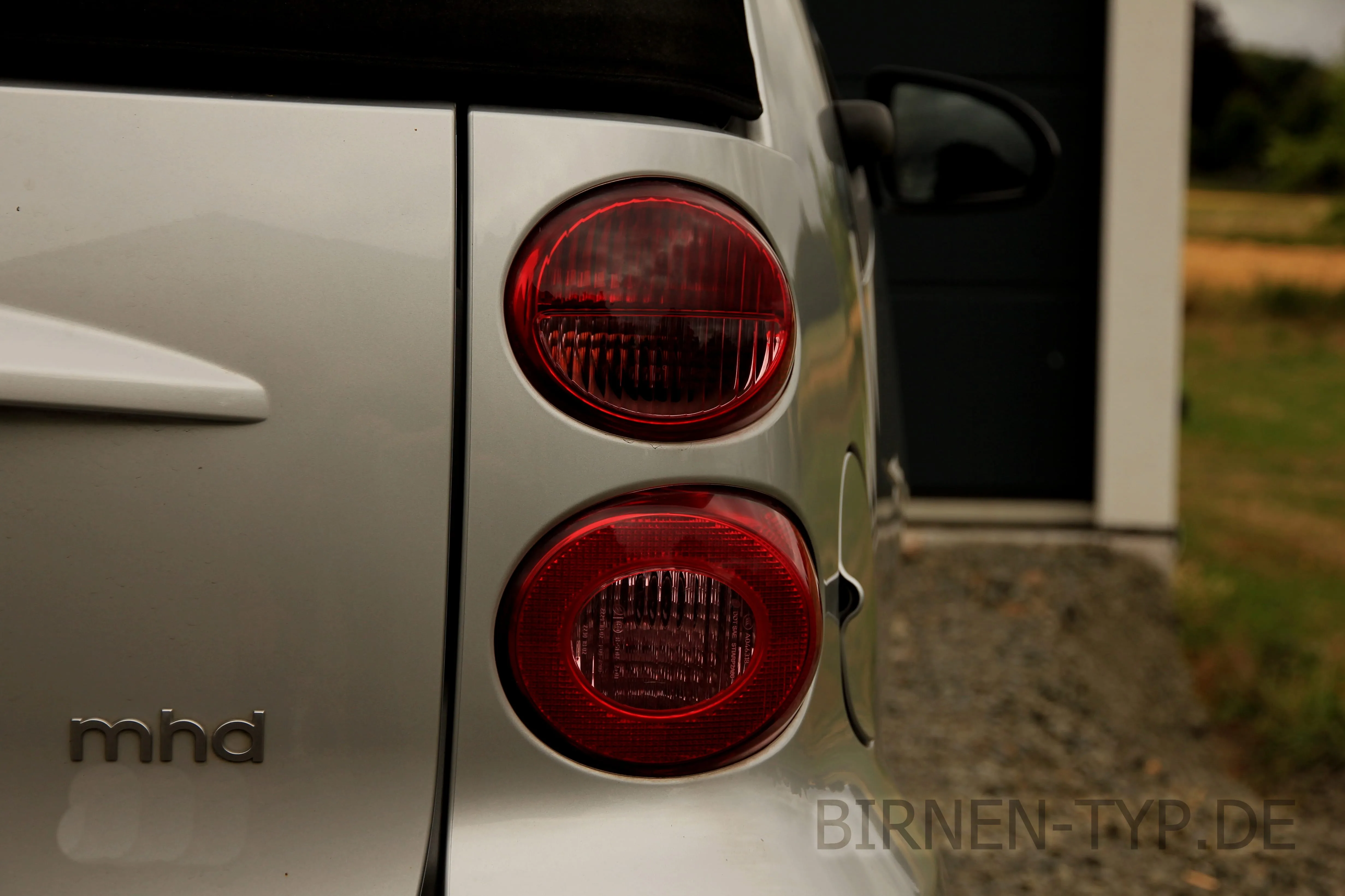 So sieht die Rückleuchte des Smart ForTwo aus